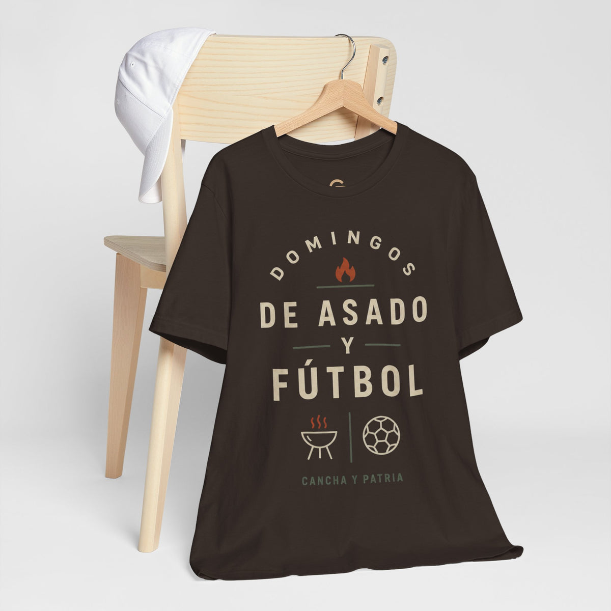 CAMISETA FAMILIA-DOMINGOS DE ASADO Y FÚTBOL