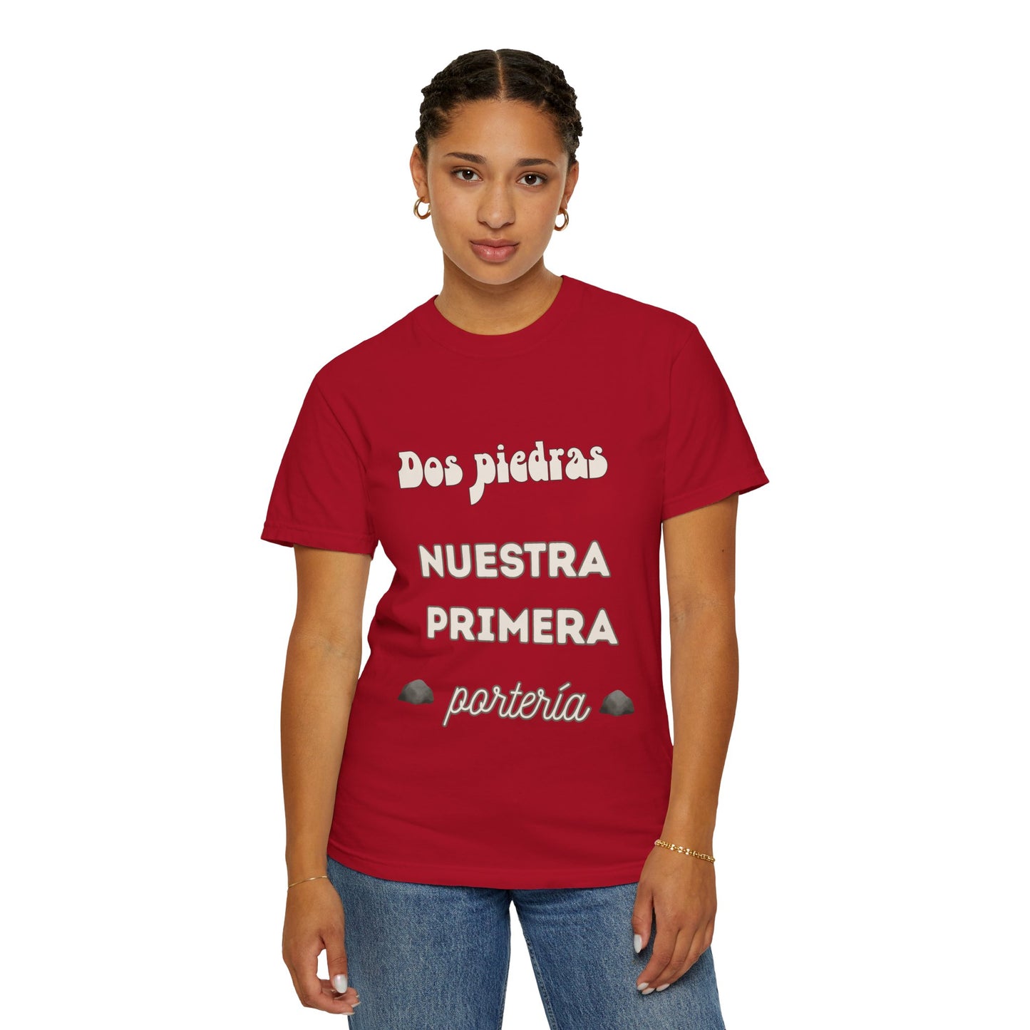 CAMISETA BARRIO - Dos Piedras, NUESTRA PRIMERA PORTERÍA.