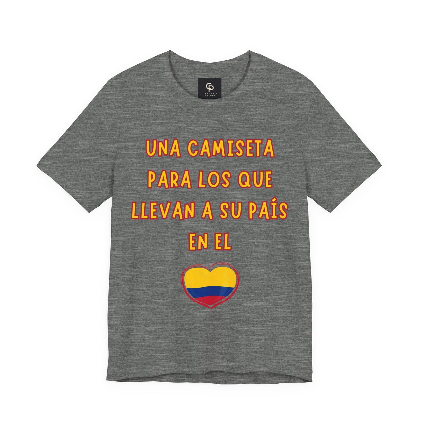 Camiseta COLOMBIA en el ❤️