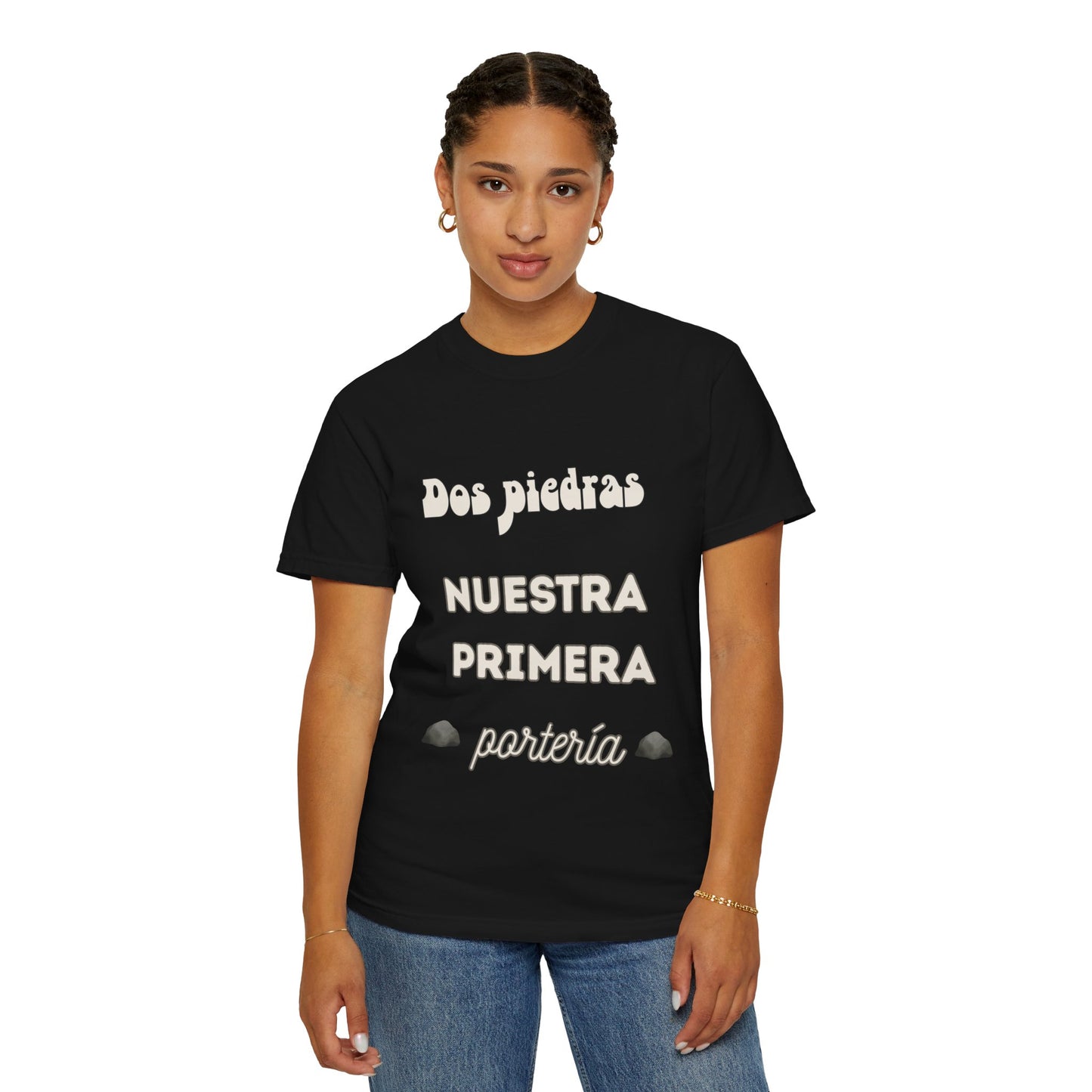 CAMISETA BARRIO - Dos Piedras, NUESTRA PRIMERA PORTERÍA.