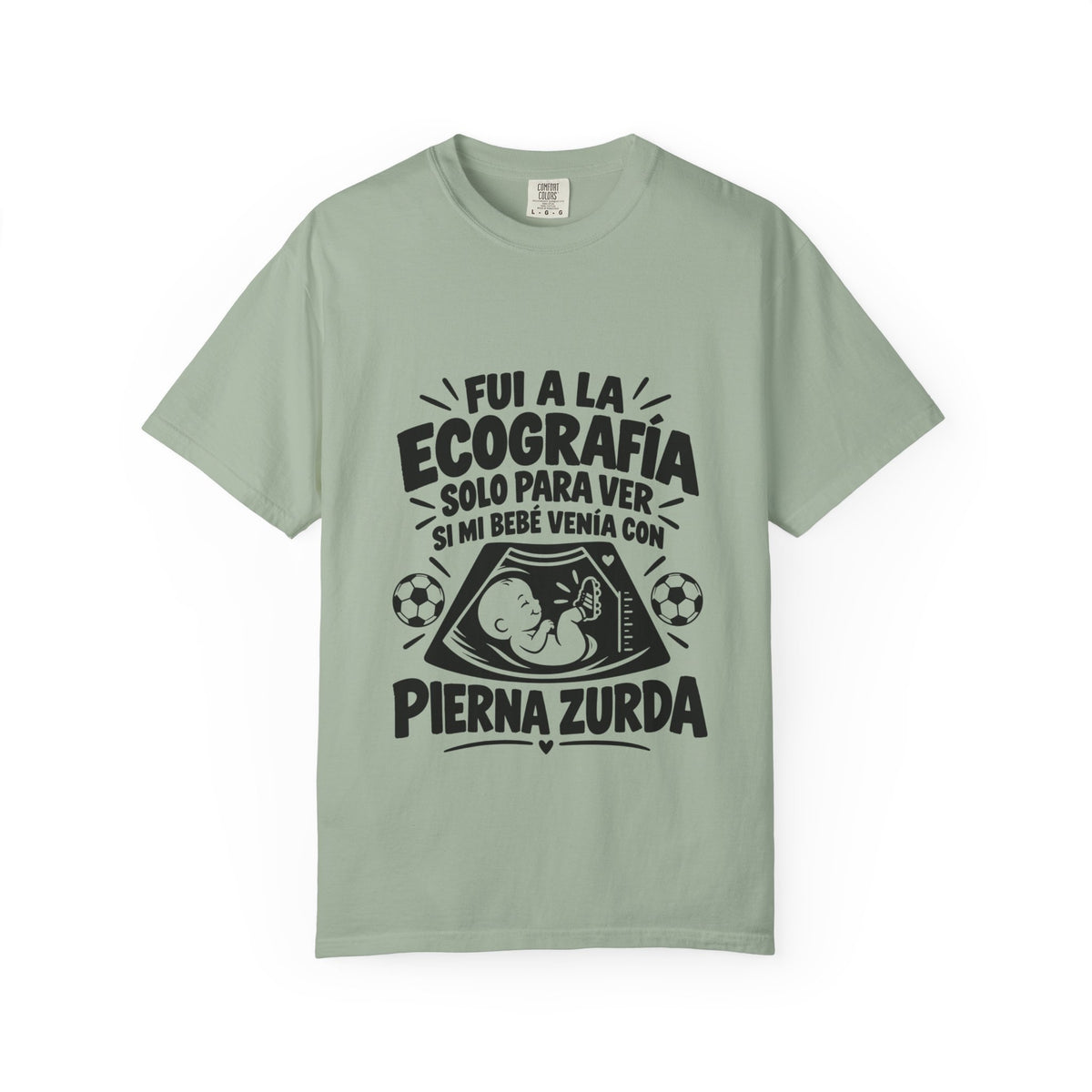 Fui a la ecografía solo para ver si mi bebé venía con pierna zurda ⚽👶