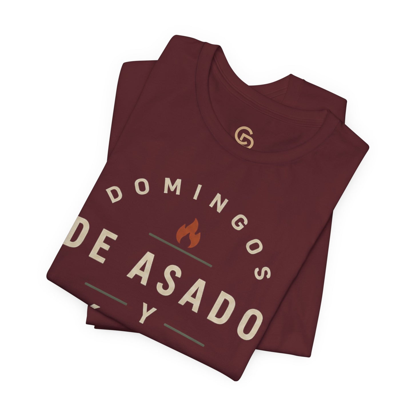CAMISETA FAMILIA-DOMINGOS DE ASADO Y FÚTBOL