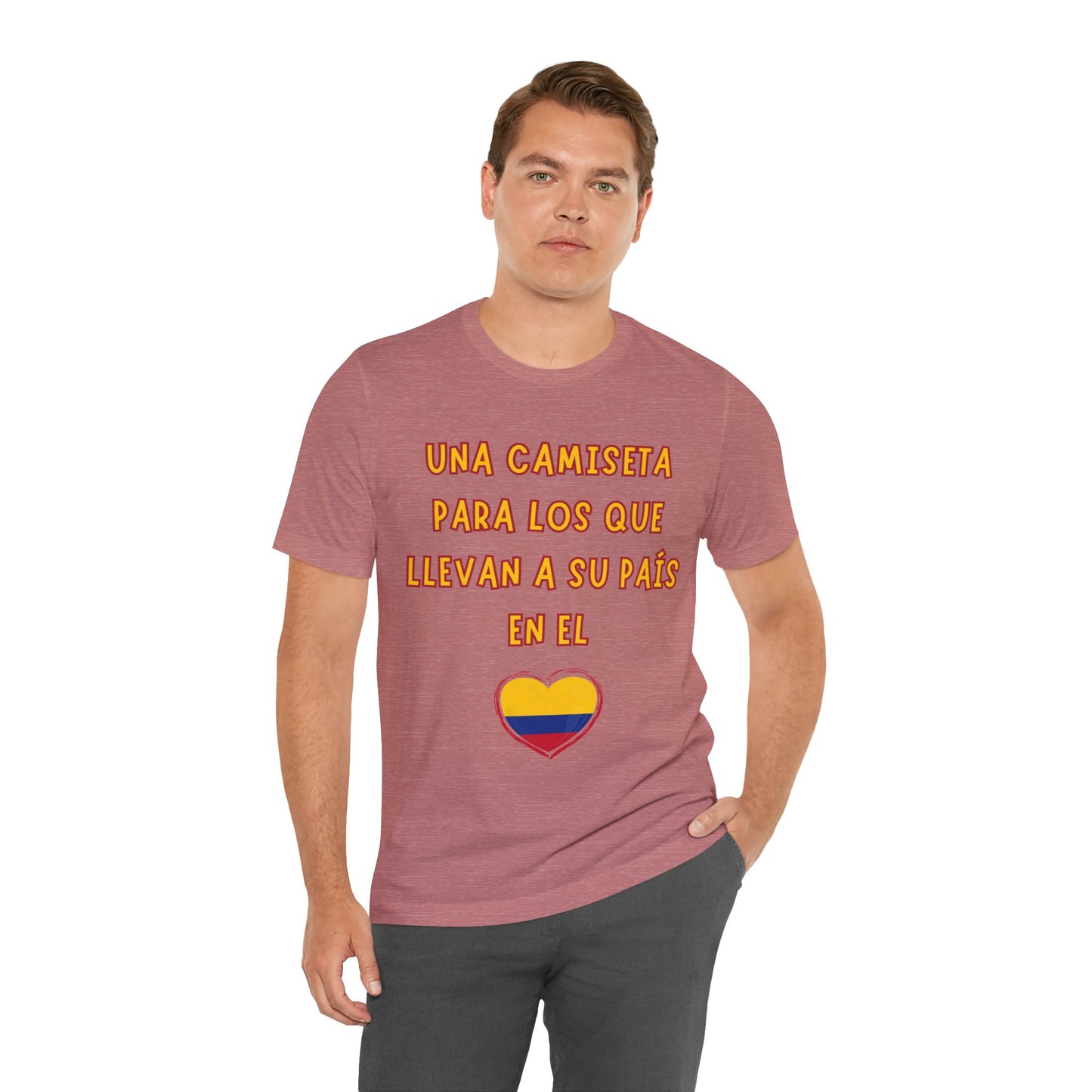 Camiseta COLOMBIA en el ❤️
