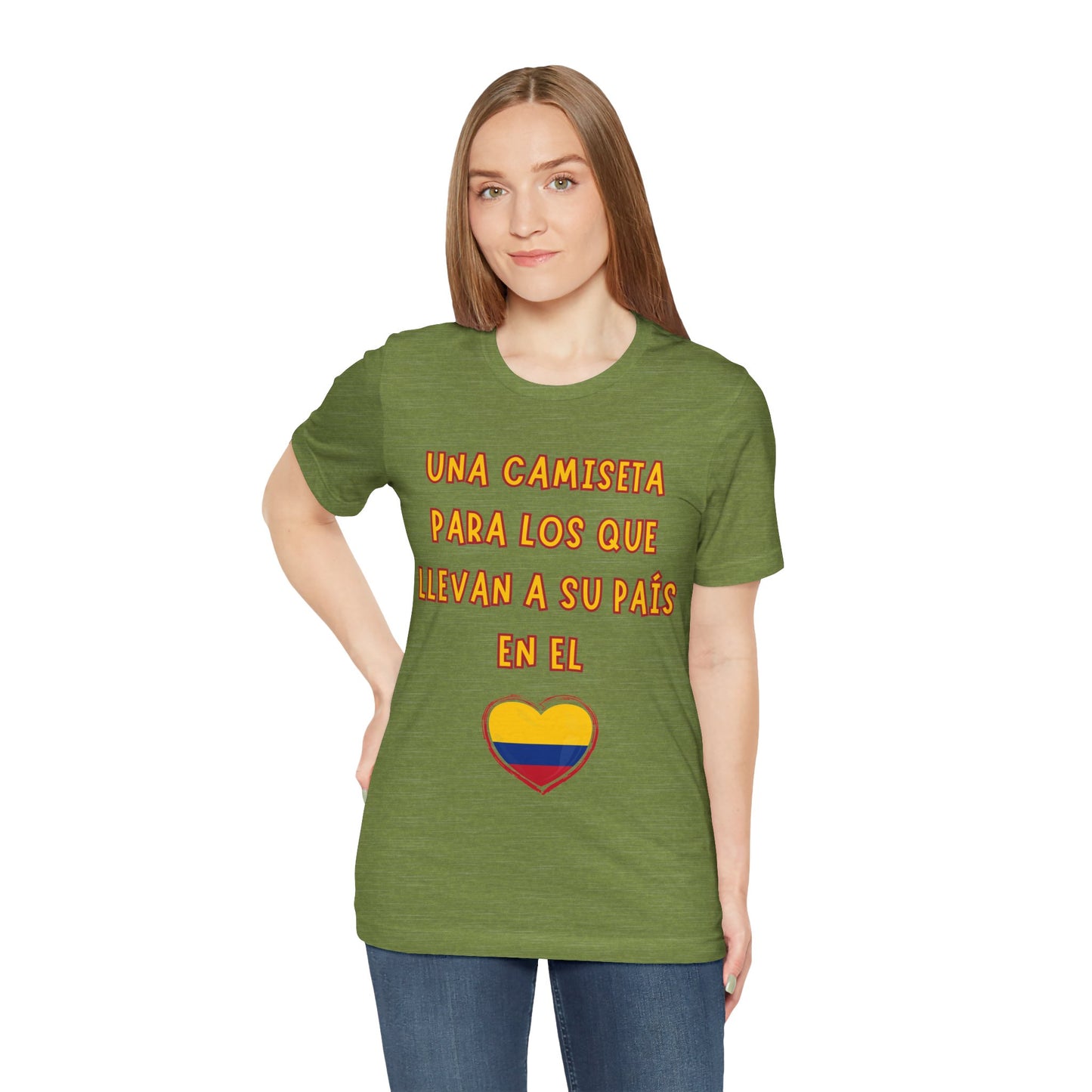 Camiseta COLOMBIA en el ❤️