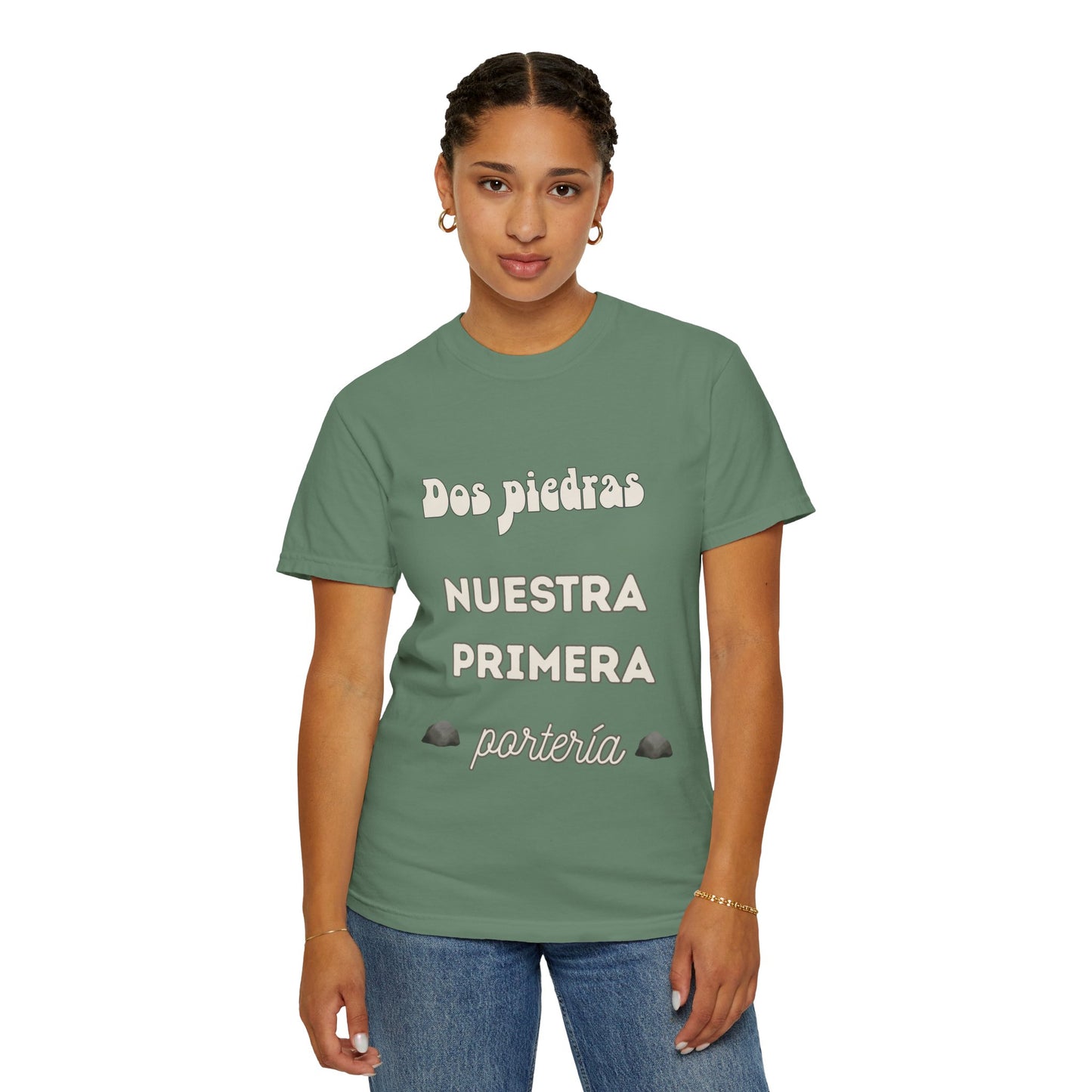 CAMISETA BARRIO - Dos Piedras, NUESTRA PRIMERA PORTERÍA.