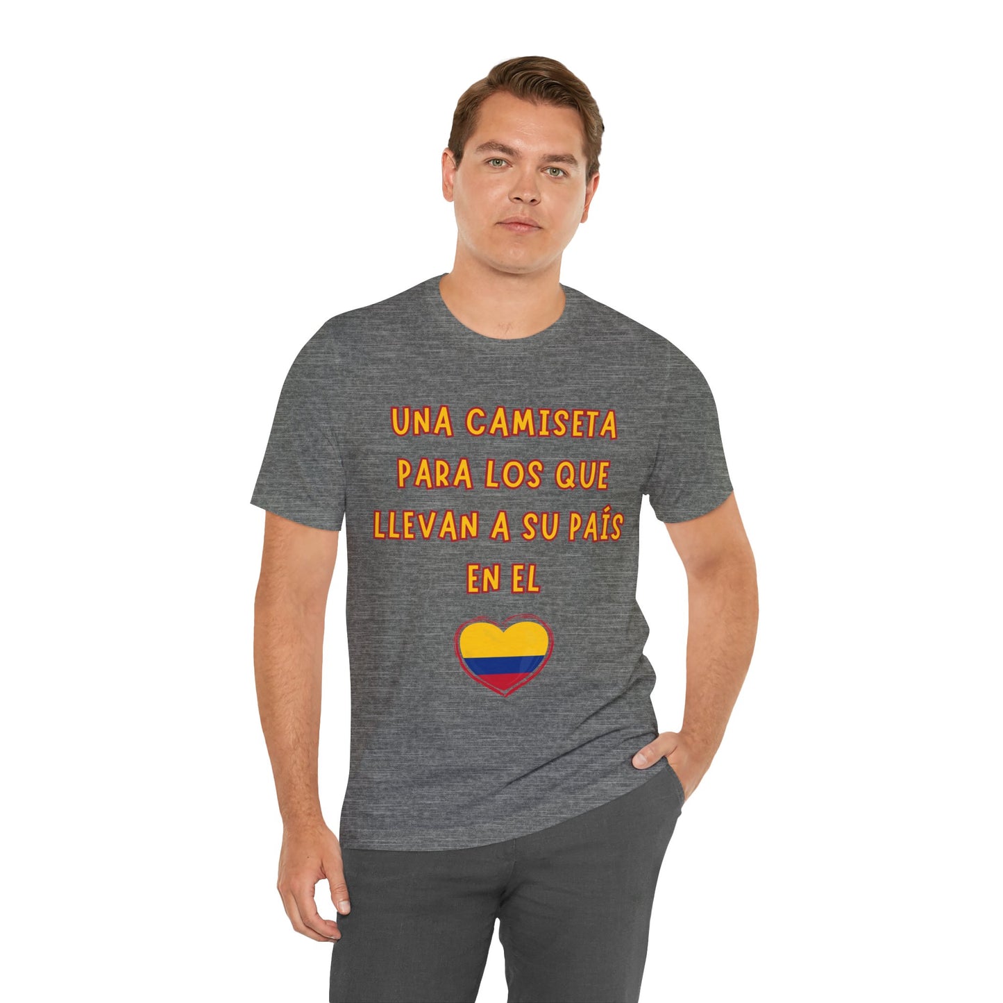 Camiseta COLOMBIA en el ❤️