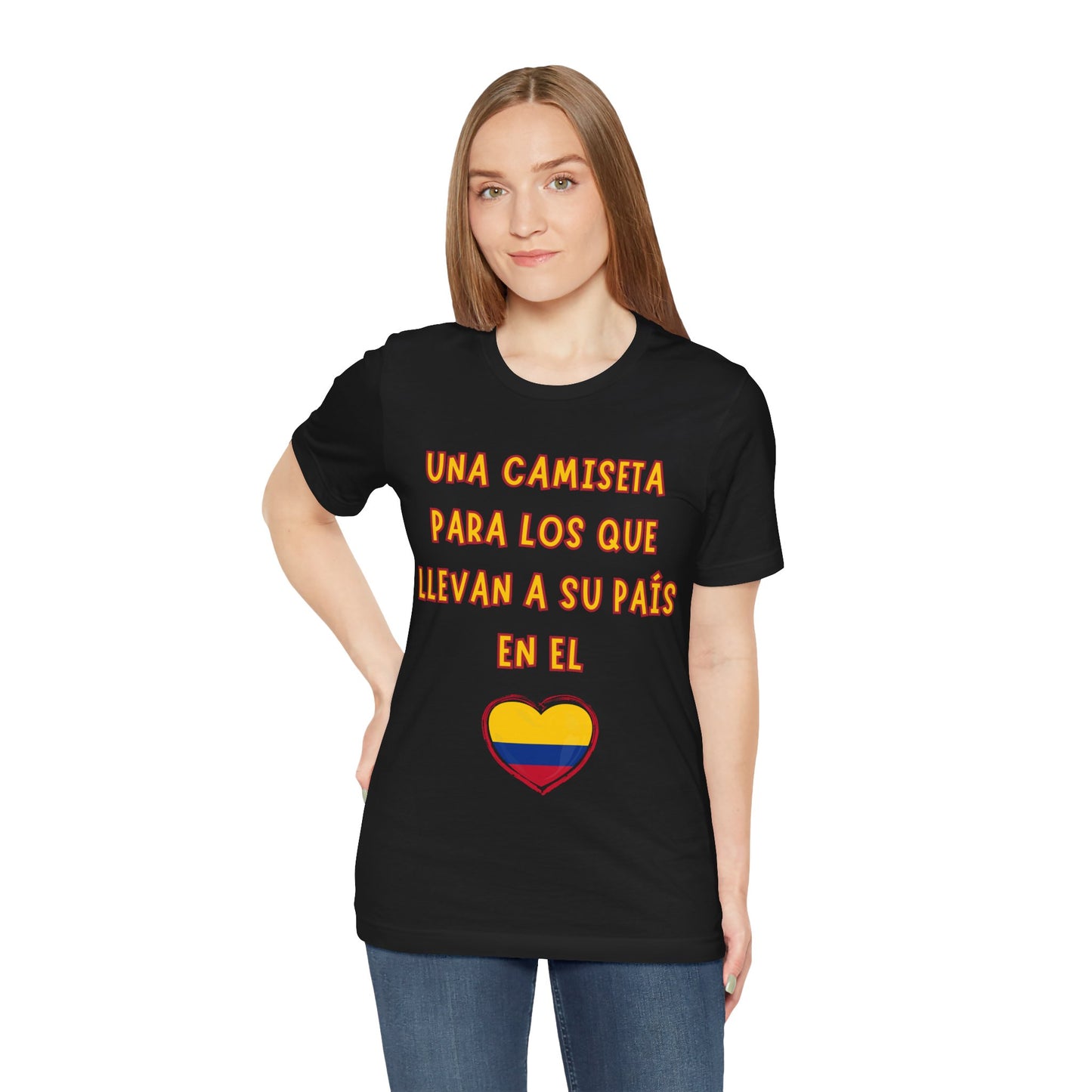 Camiseta COLOMBIA en el ❤️