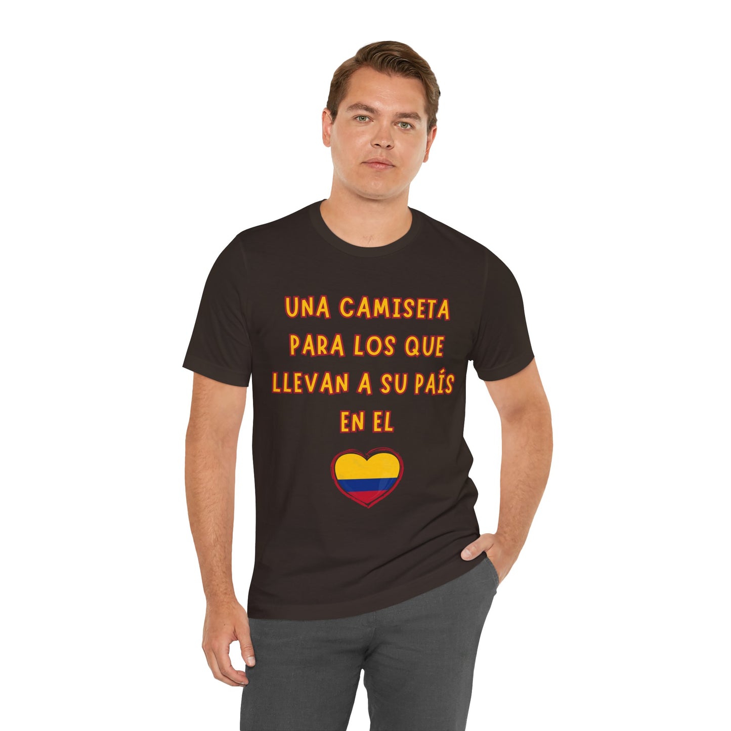 Camiseta COLOMBIA en el ❤️