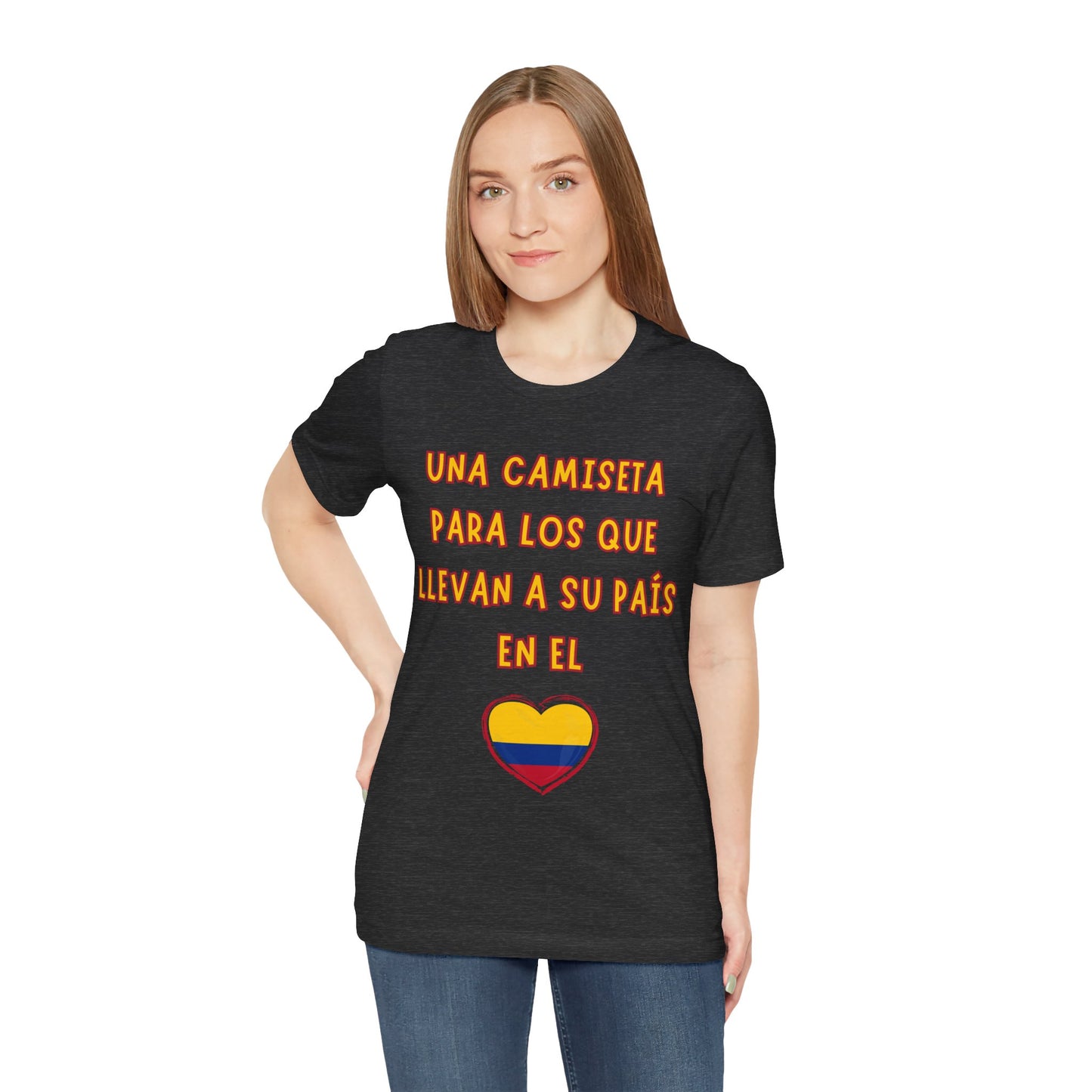 Camiseta COLOMBIA en el ❤️