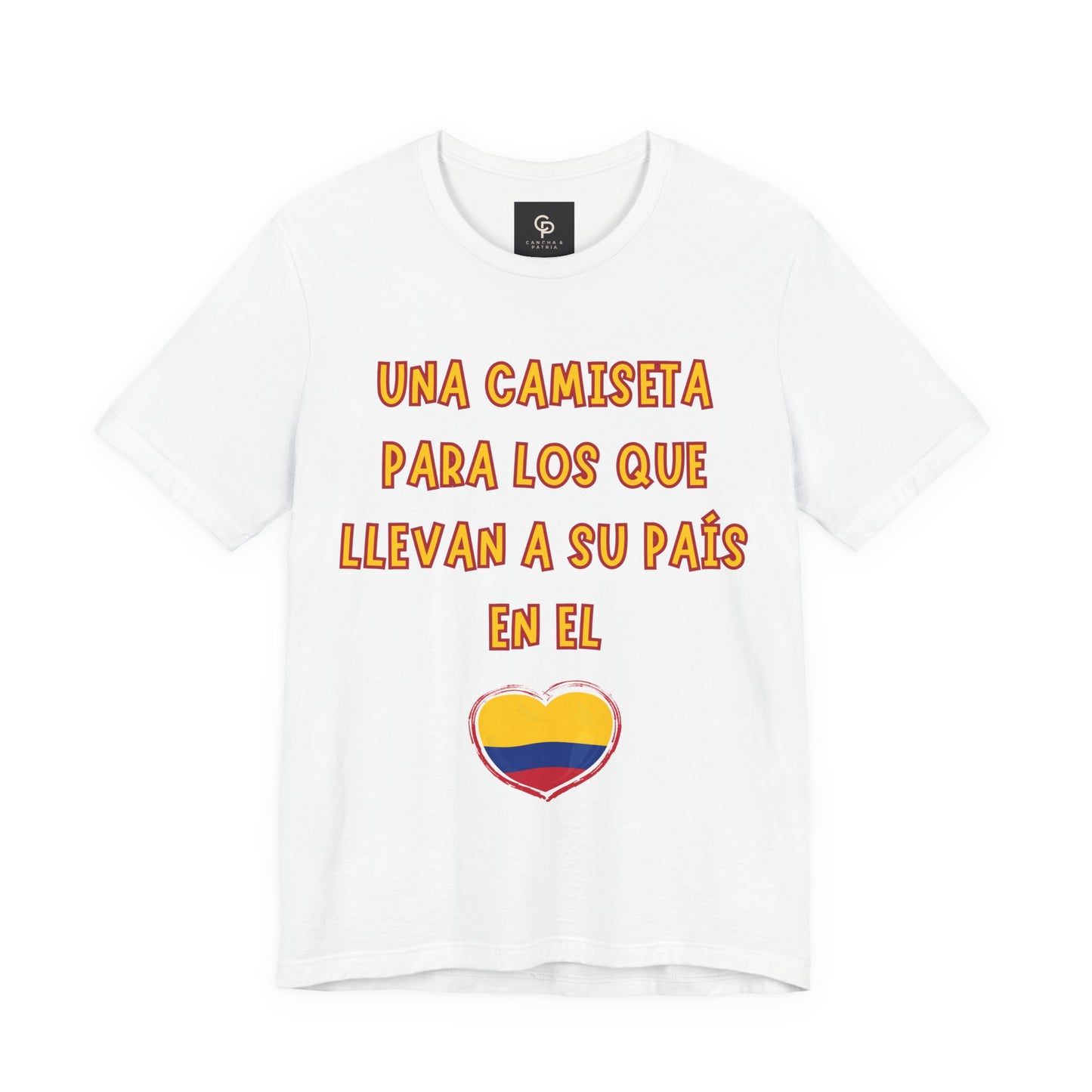 Camiseta COLOMBIA en el ❤️