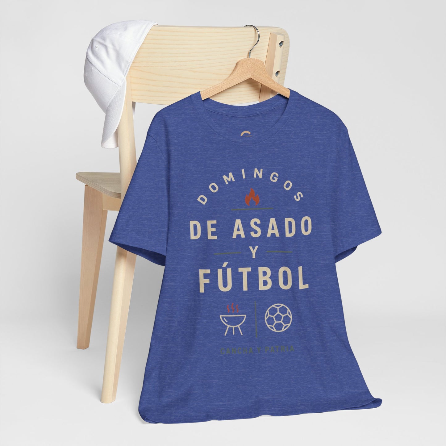 CAMISETA FAMILIA-DOMINGOS DE ASADO Y FÚTBOL