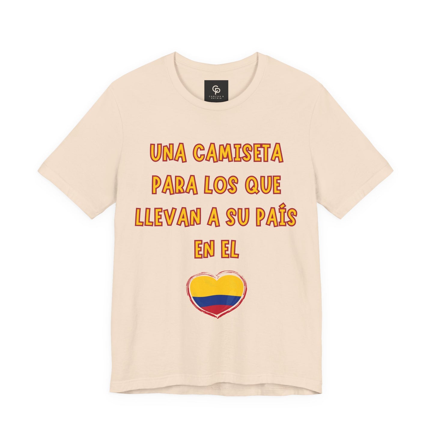 Camiseta COLOMBIA en el ❤️