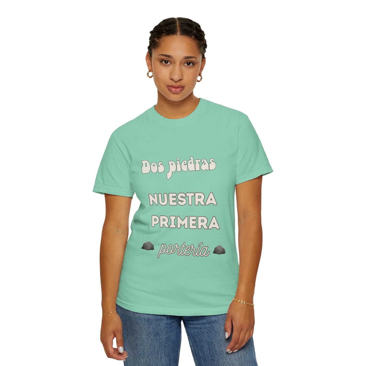 CAMISETA BARRIO - Dos Piedras, NUESTRA PRIMERA PORTERÍA.