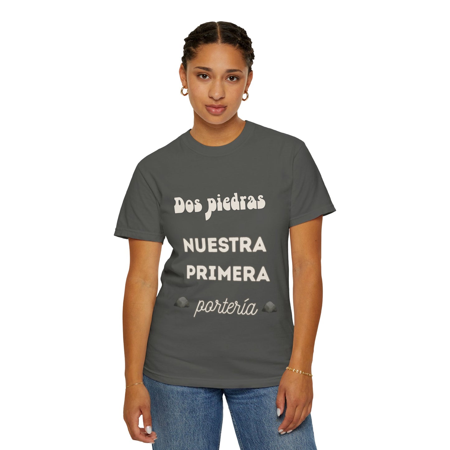 CAMISETA BARRIO - Dos Piedras, NUESTRA PRIMERA PORTERÍA.