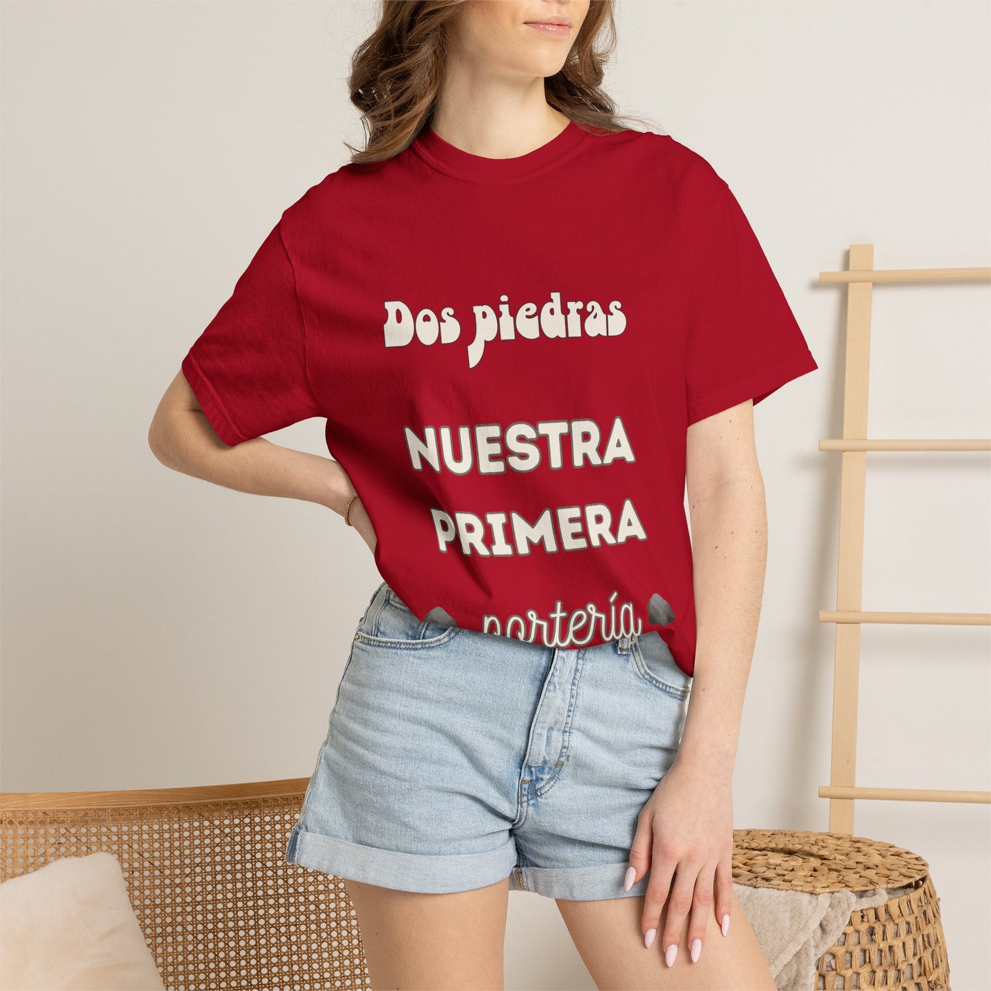 CAMISETA BARRIO - Dos Piedras, NUESTRA PRIMERA PORTERÍA.