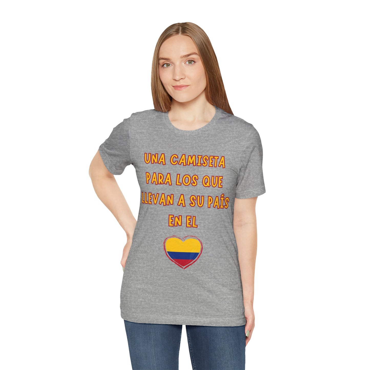 Camiseta COLOMBIA en el ❤️