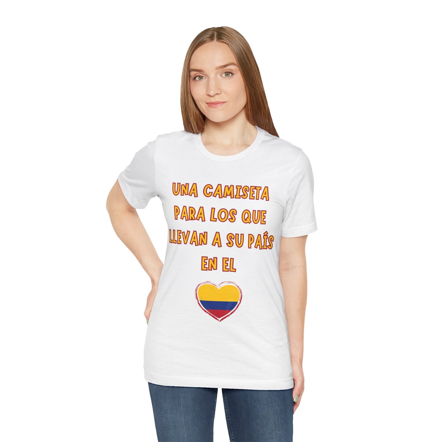 Camiseta COLOMBIA en el ❤️
