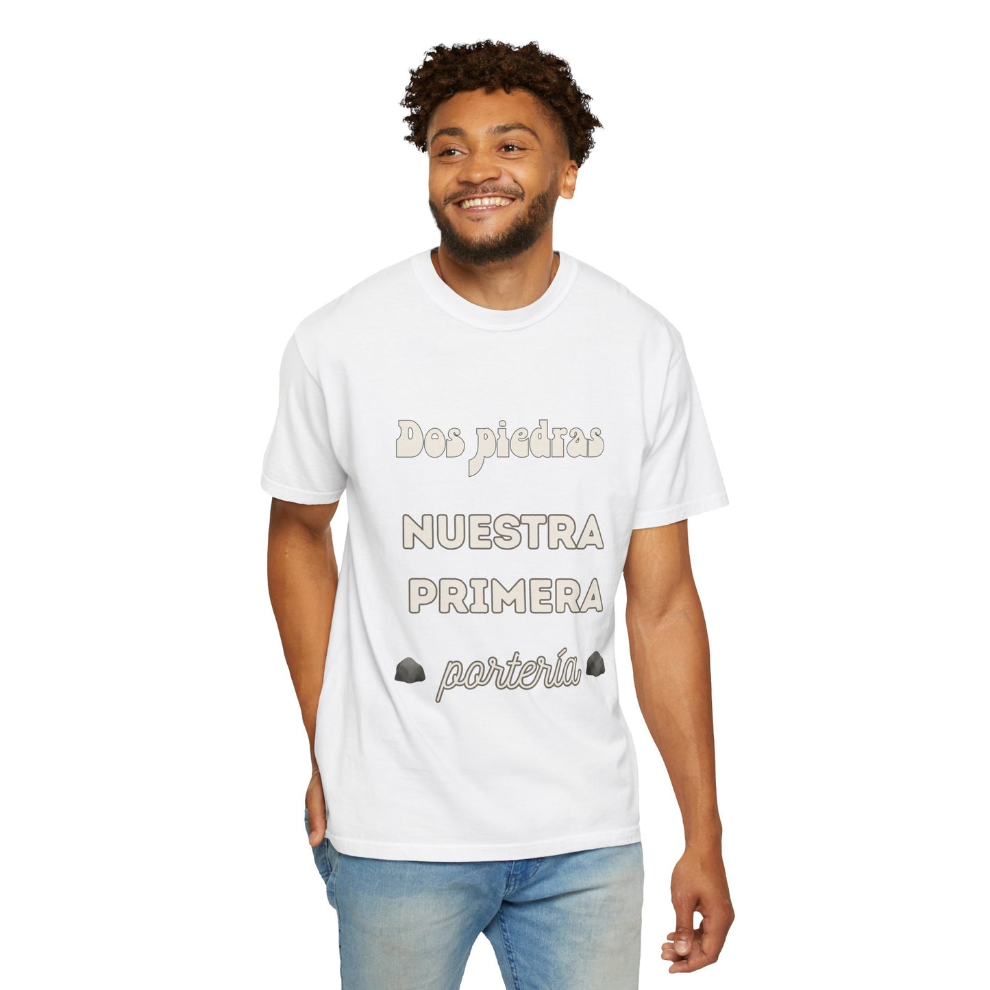 CAMISETA BARRIO - Dos Piedras, NUESTRA PRIMERA PORTERÍA.