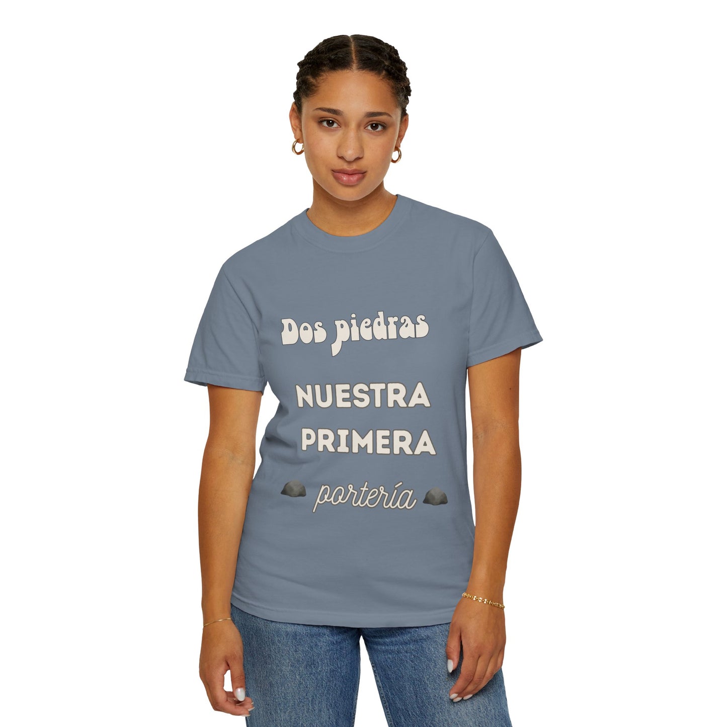 CAMISETA BARRIO - Dos Piedras, NUESTRA PRIMERA PORTERÍA.