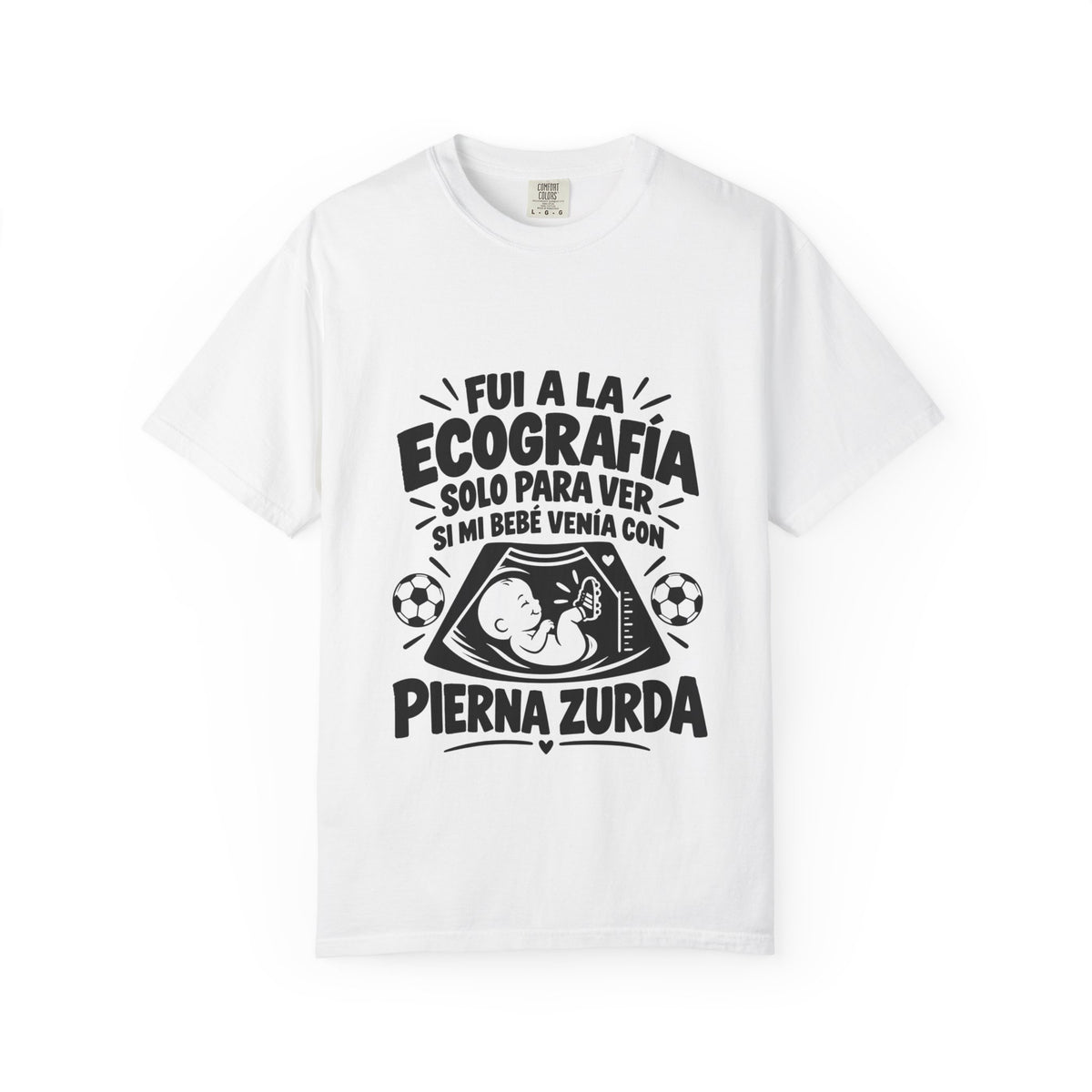 Fui a la ecografía solo para ver si mi bebé venía con pierna zurda ⚽👶