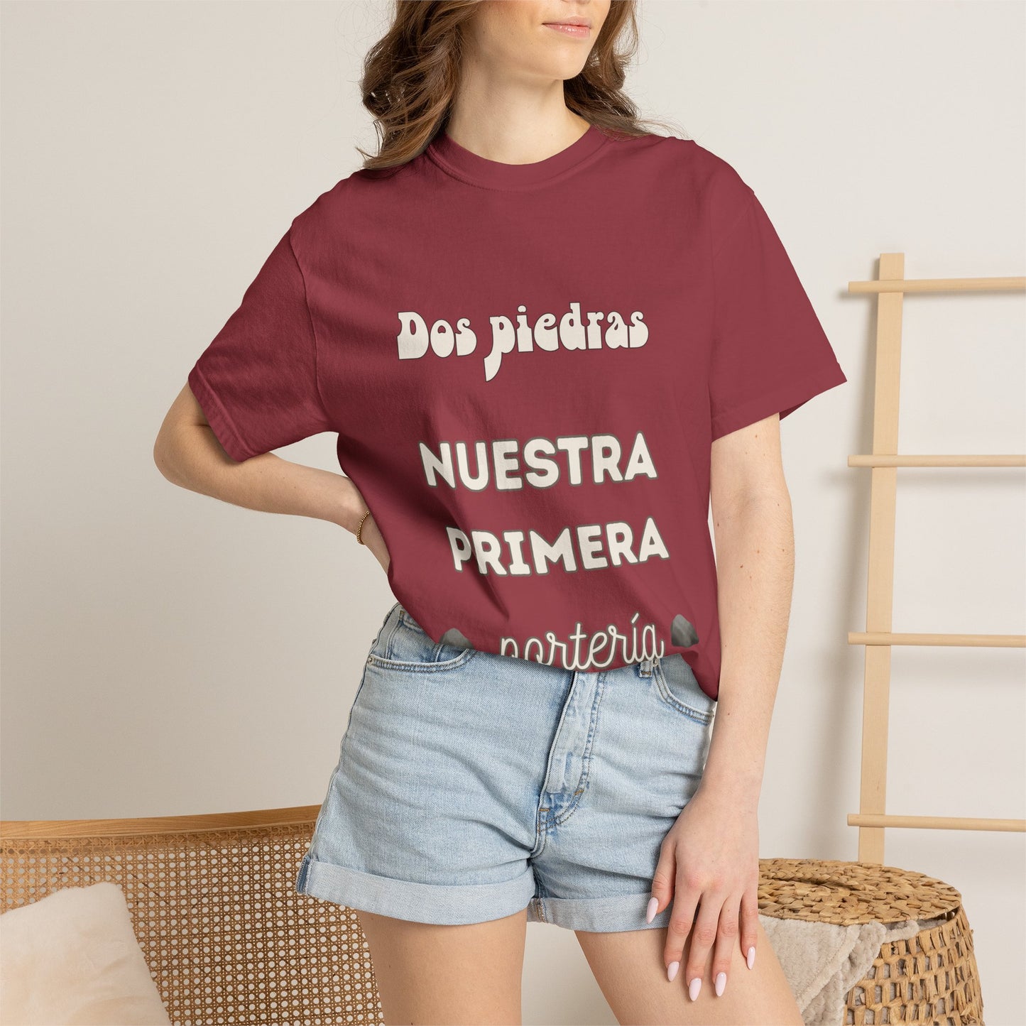 CAMISETA BARRIO - Dos Piedras, NUESTRA PRIMERA PORTERÍA.