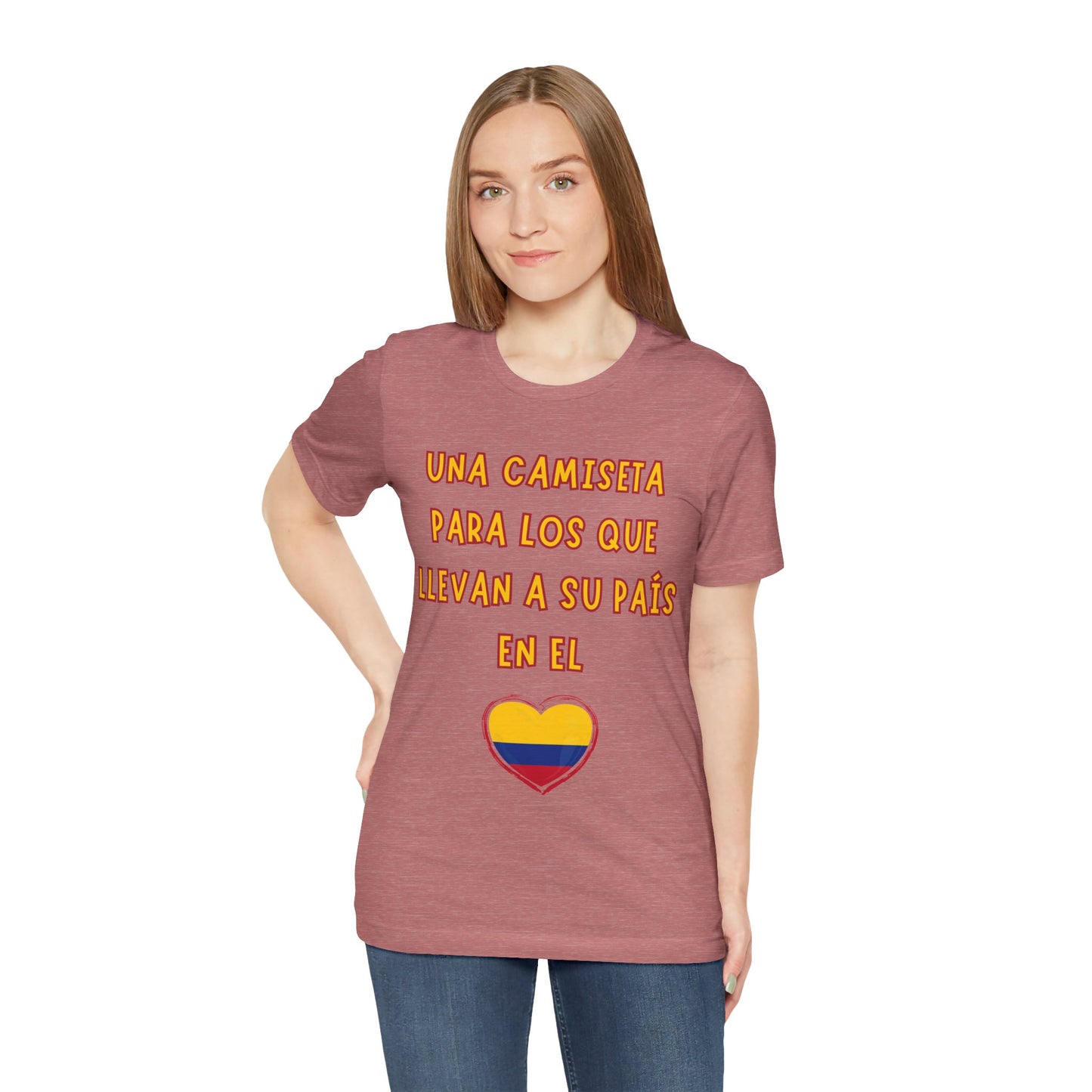 Camiseta COLOMBIA en el ❤️