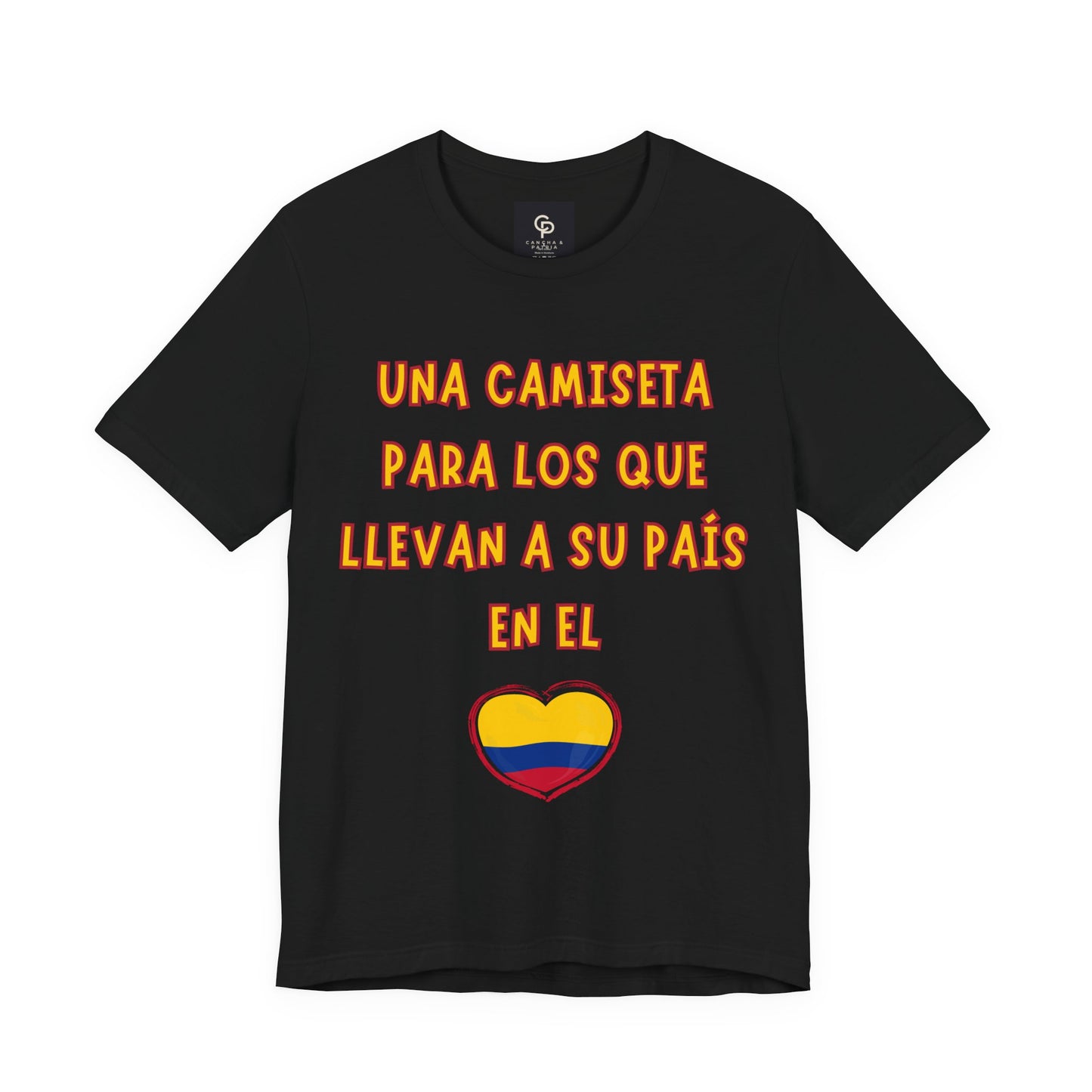 Camiseta COLOMBIA en el ❤️