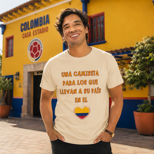 Camiseta COLOMBIA en el ❤️