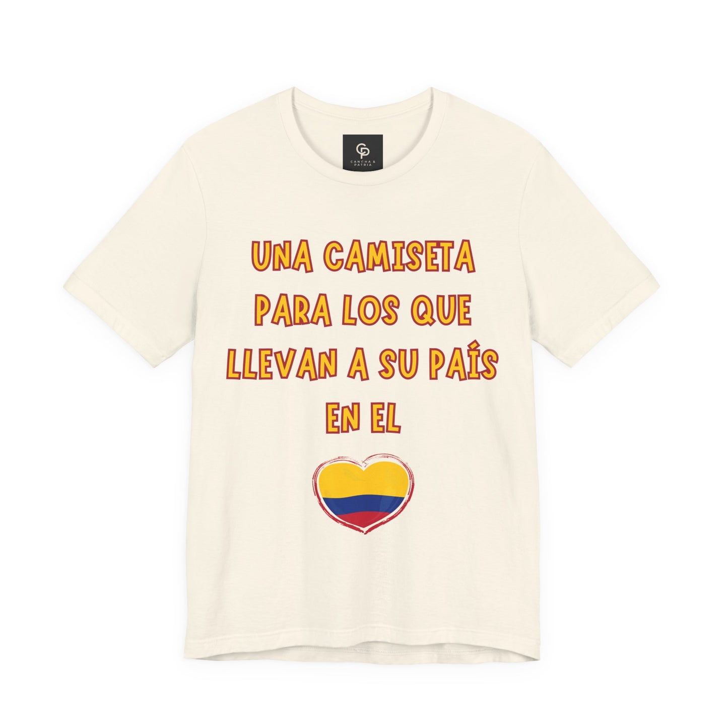 Camiseta COLOMBIA en el ❤️