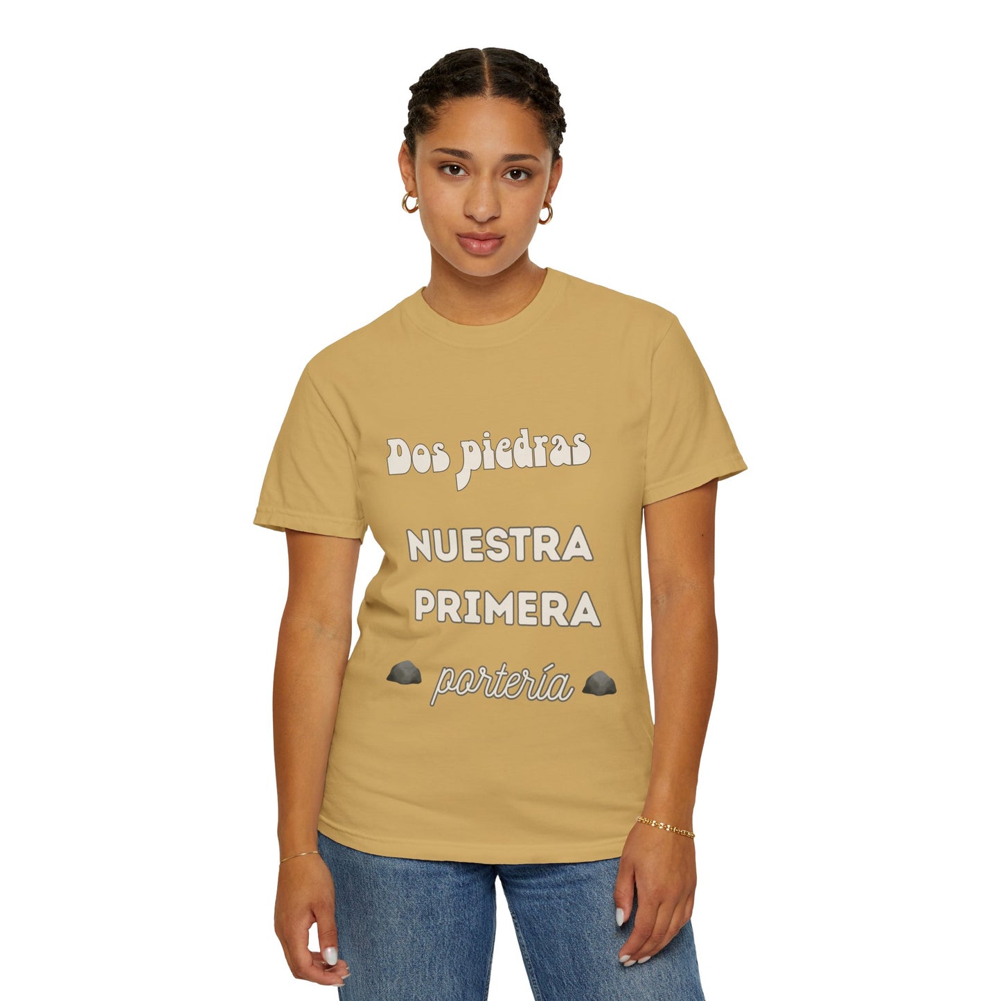 CAMISETA BARRIO - Dos Piedras, NUESTRA PRIMERA PORTERÍA.