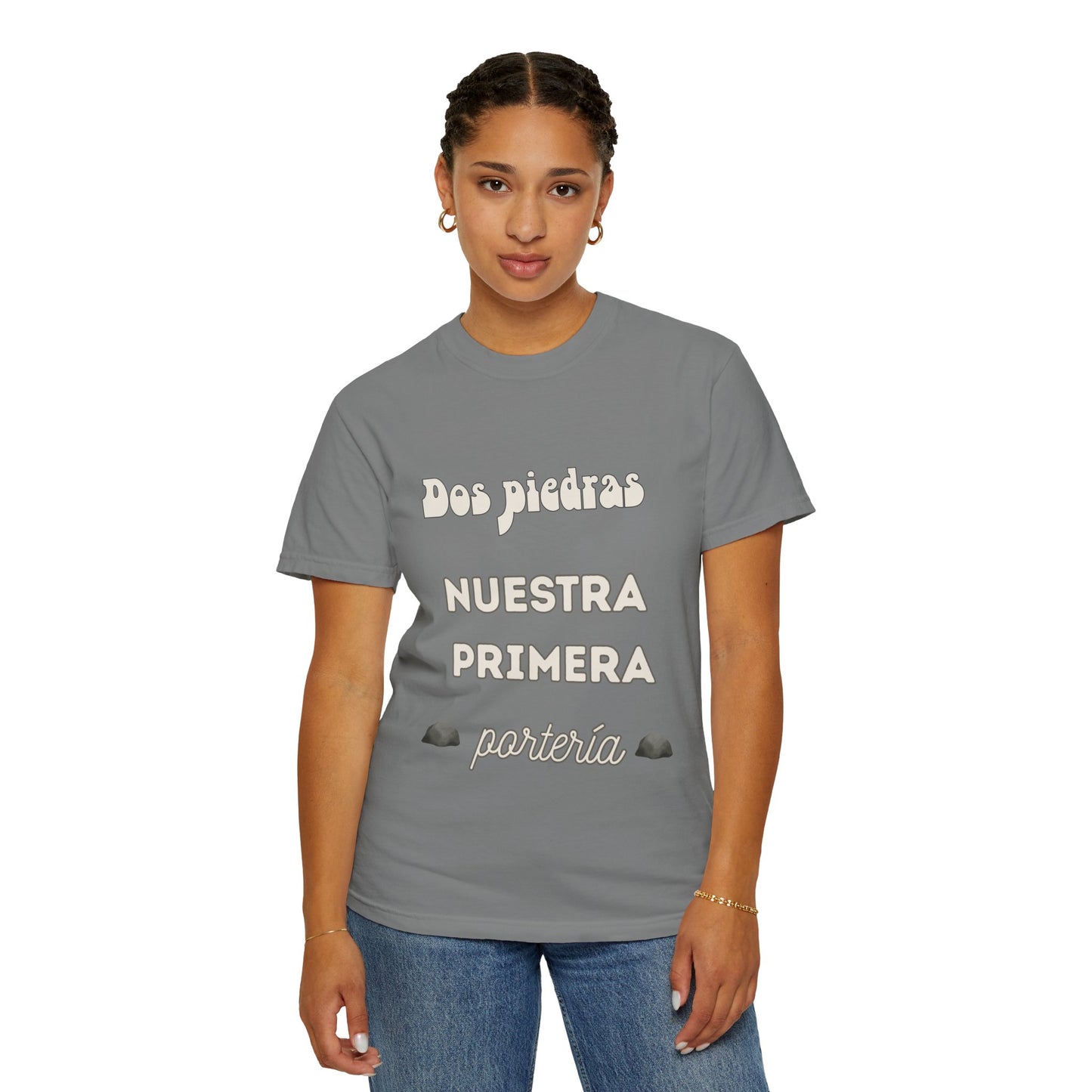 CAMISETA BARRIO - Dos Piedras, NUESTRA PRIMERA PORTERÍA.