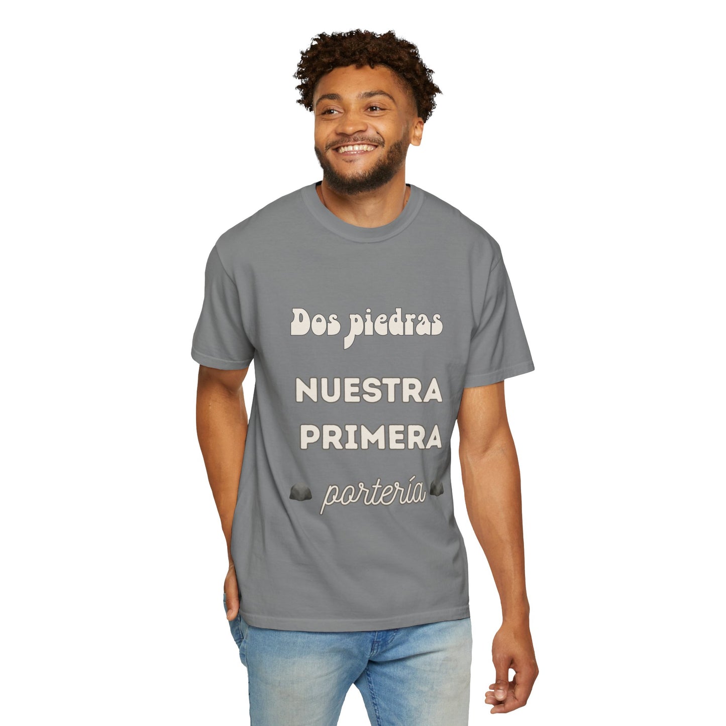 CAMISETA BARRIO - Dos Piedras, NUESTRA PRIMERA PORTERÍA.
