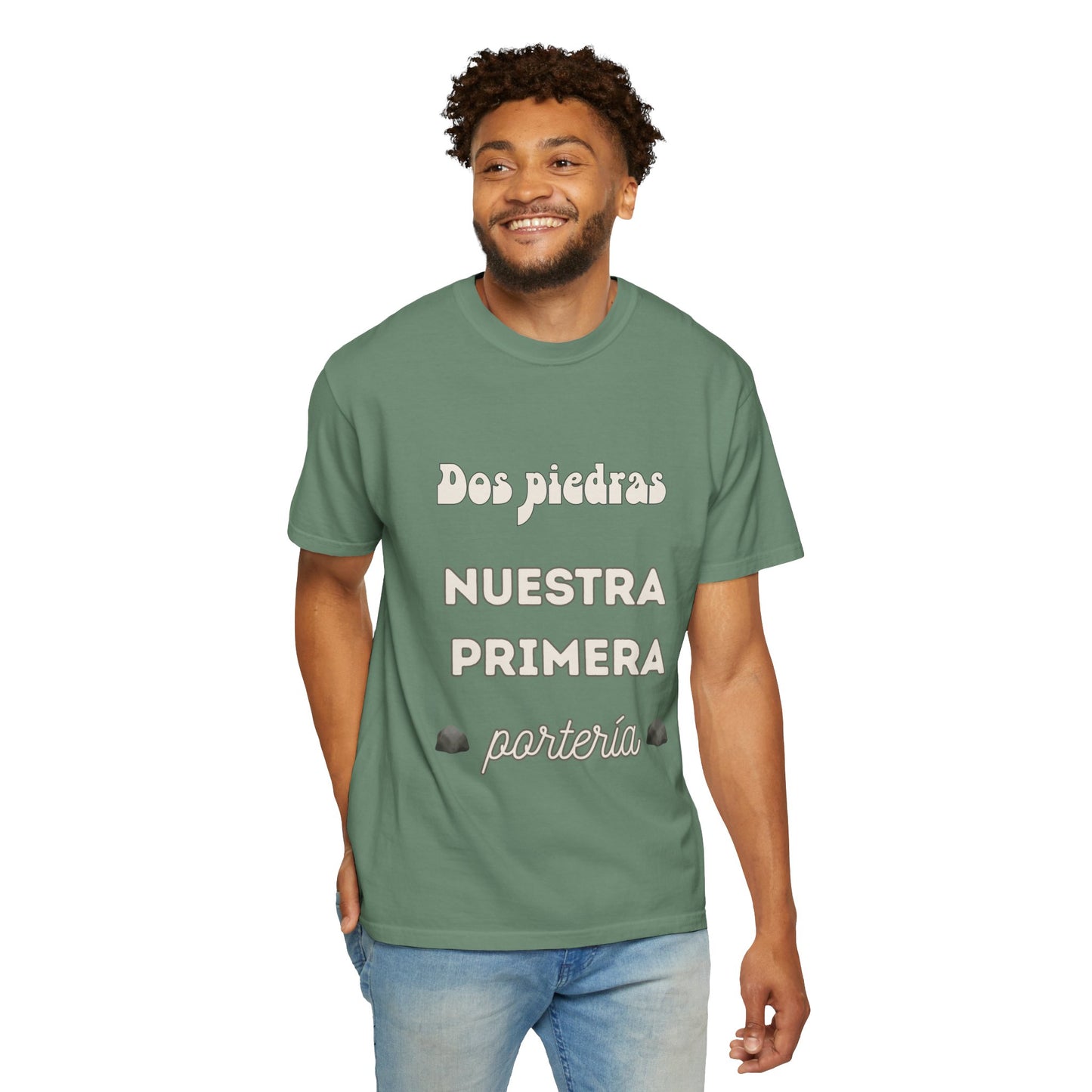 CAMISETA BARRIO - Dos Piedras, NUESTRA PRIMERA PORTERÍA.