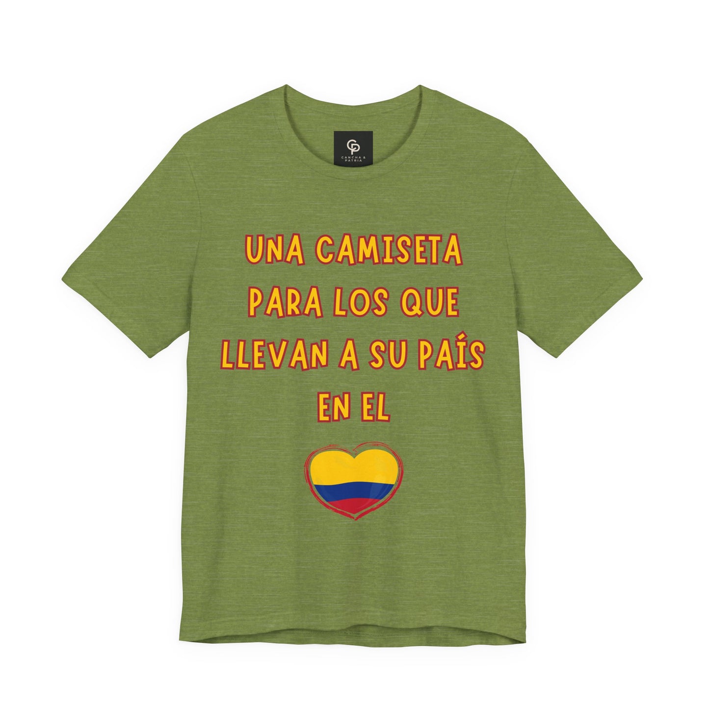 Camiseta COLOMBIA en el ❤️