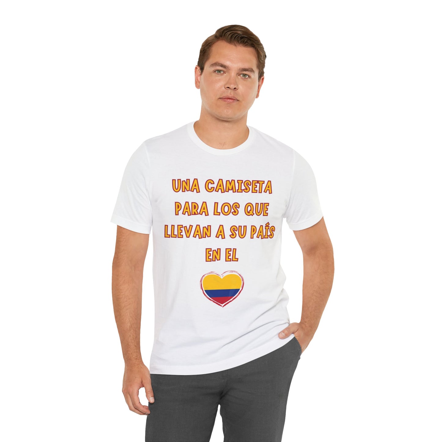 Camiseta COLOMBIA en el ❤️