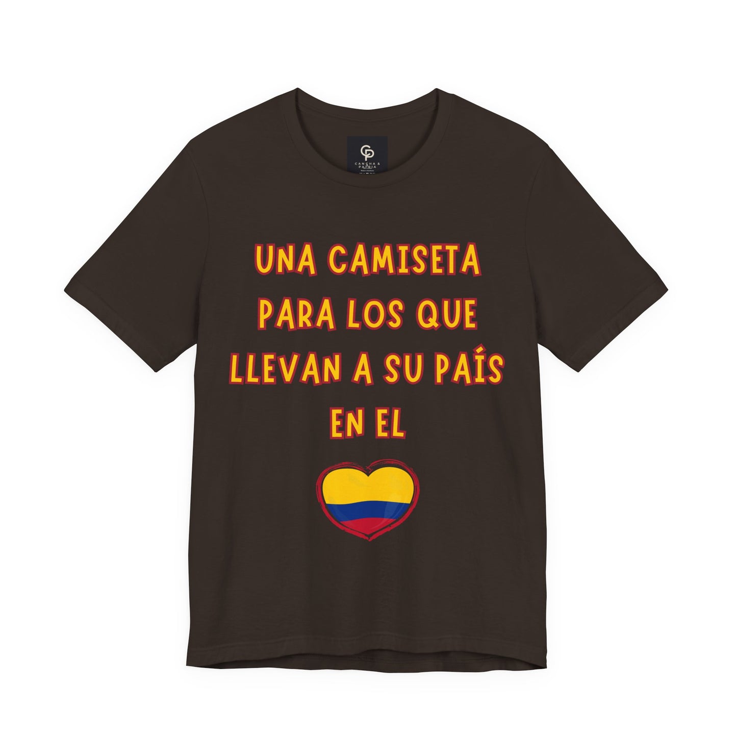 Camiseta COLOMBIA en el ❤️