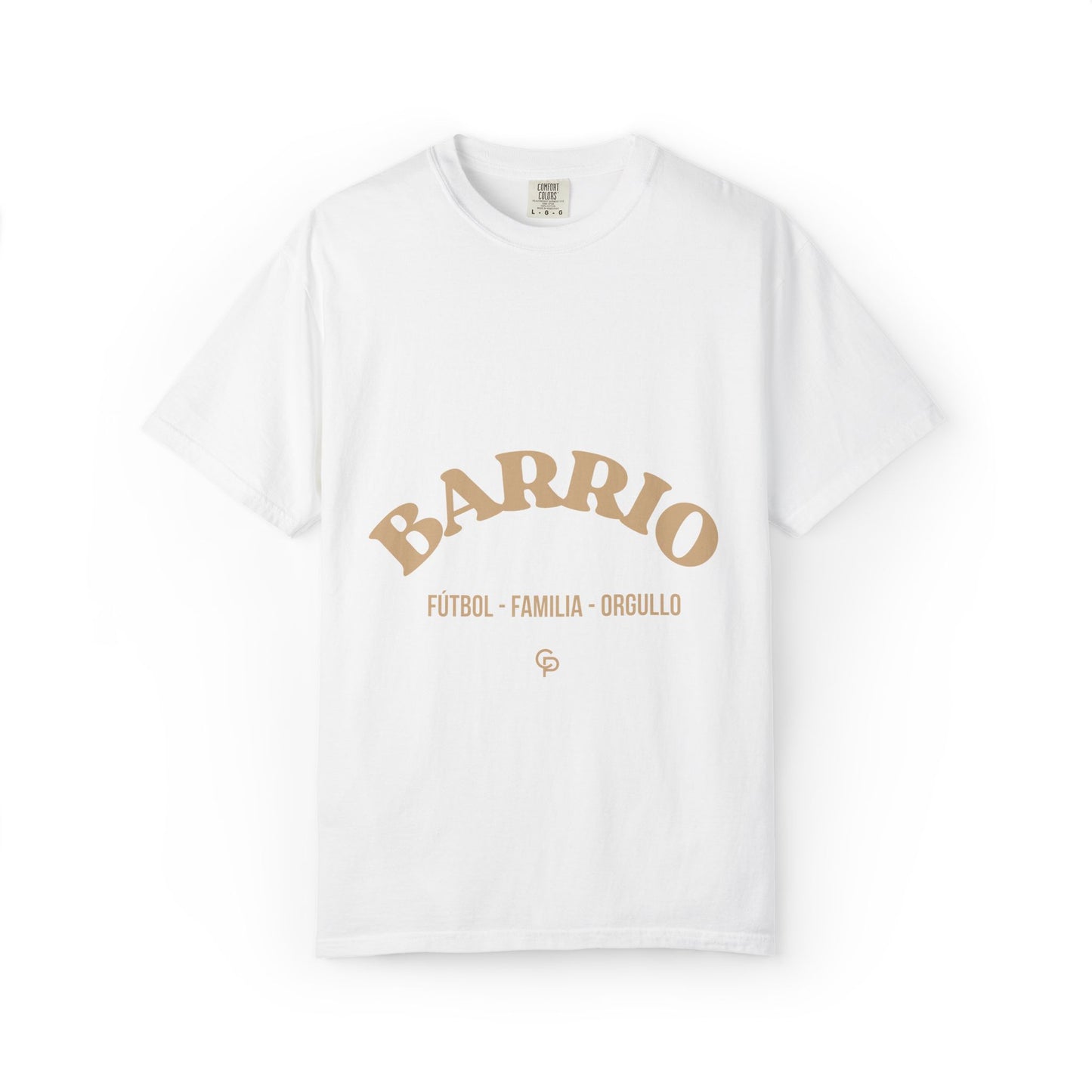 CAMISETA BARRIO. FUTBOL. FAMILIA. ORGULLO.