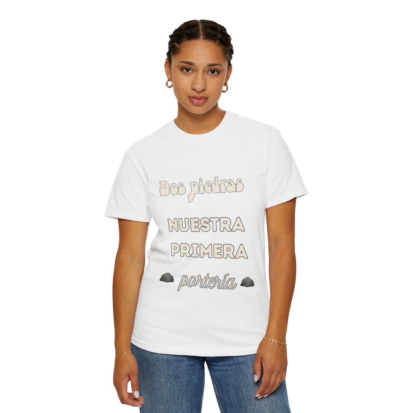 CAMISETA BARRIO - Dos Piedras, NUESTRA PRIMERA PORTERÍA.
