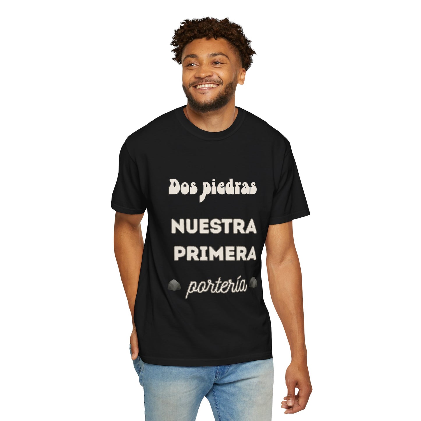 CAMISETA BARRIO - Dos Piedras, NUESTRA PRIMERA PORTERÍA.