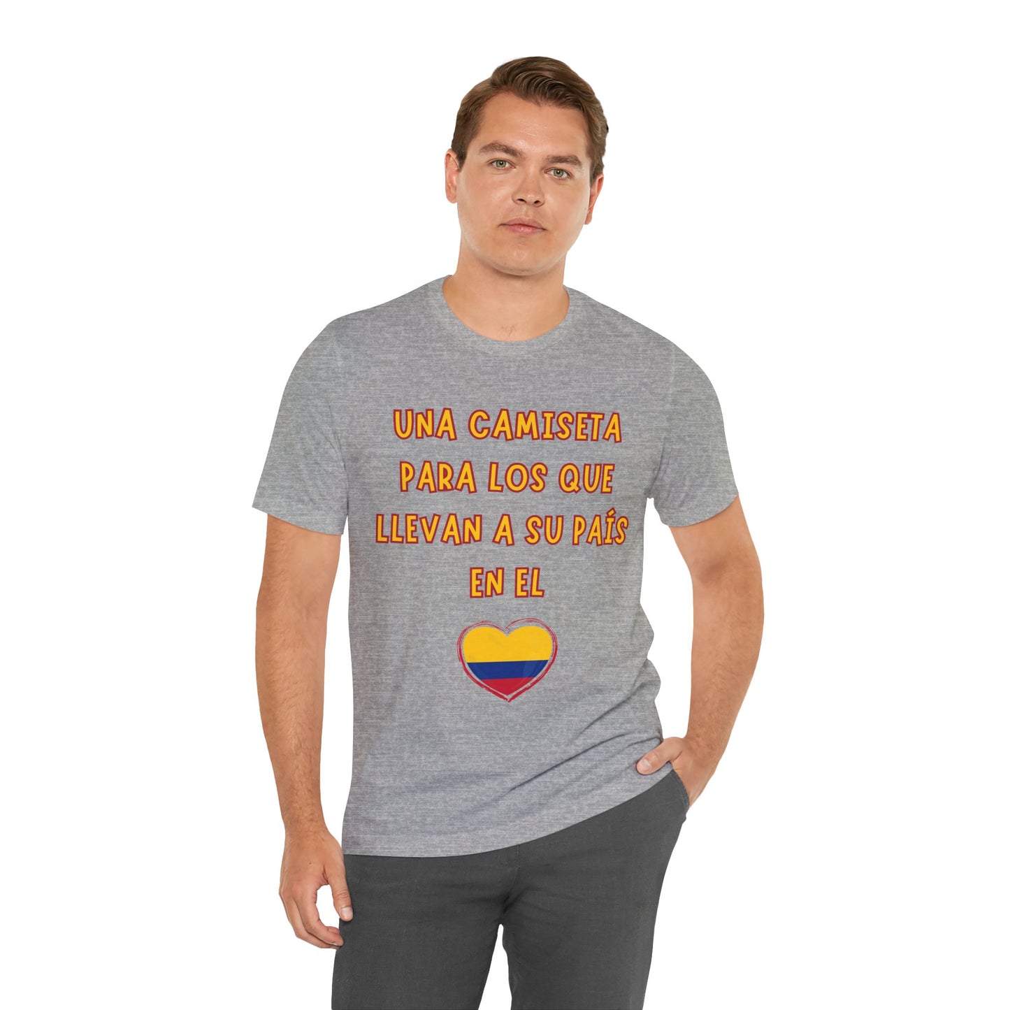 Camiseta COLOMBIA en el ❤️