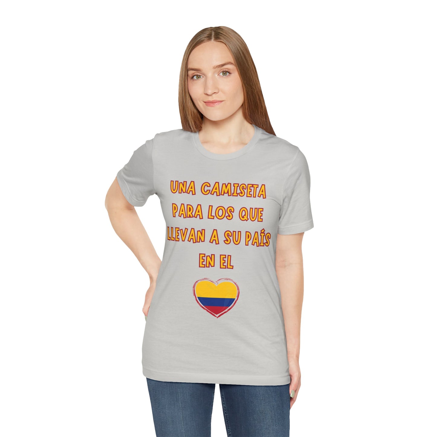 Camiseta COLOMBIA en el ❤️