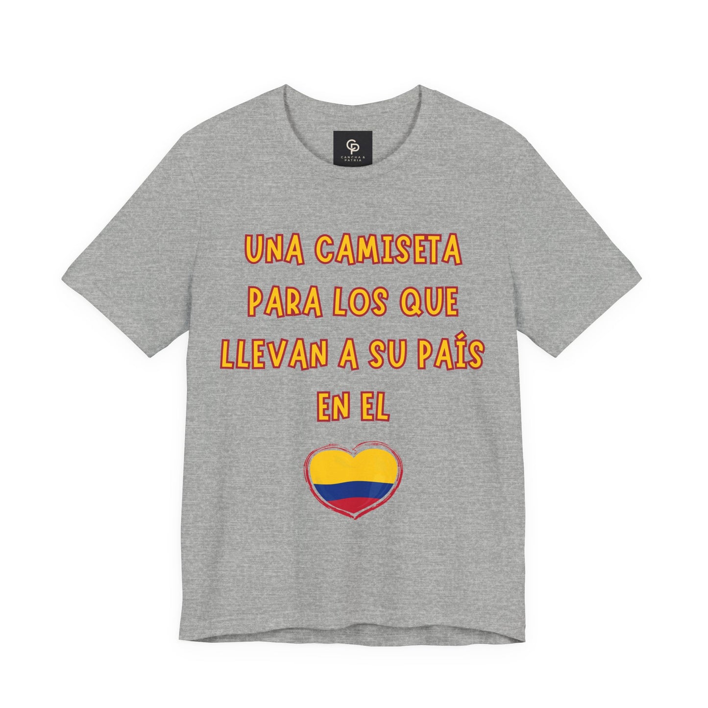 Camiseta COLOMBIA en el ❤️