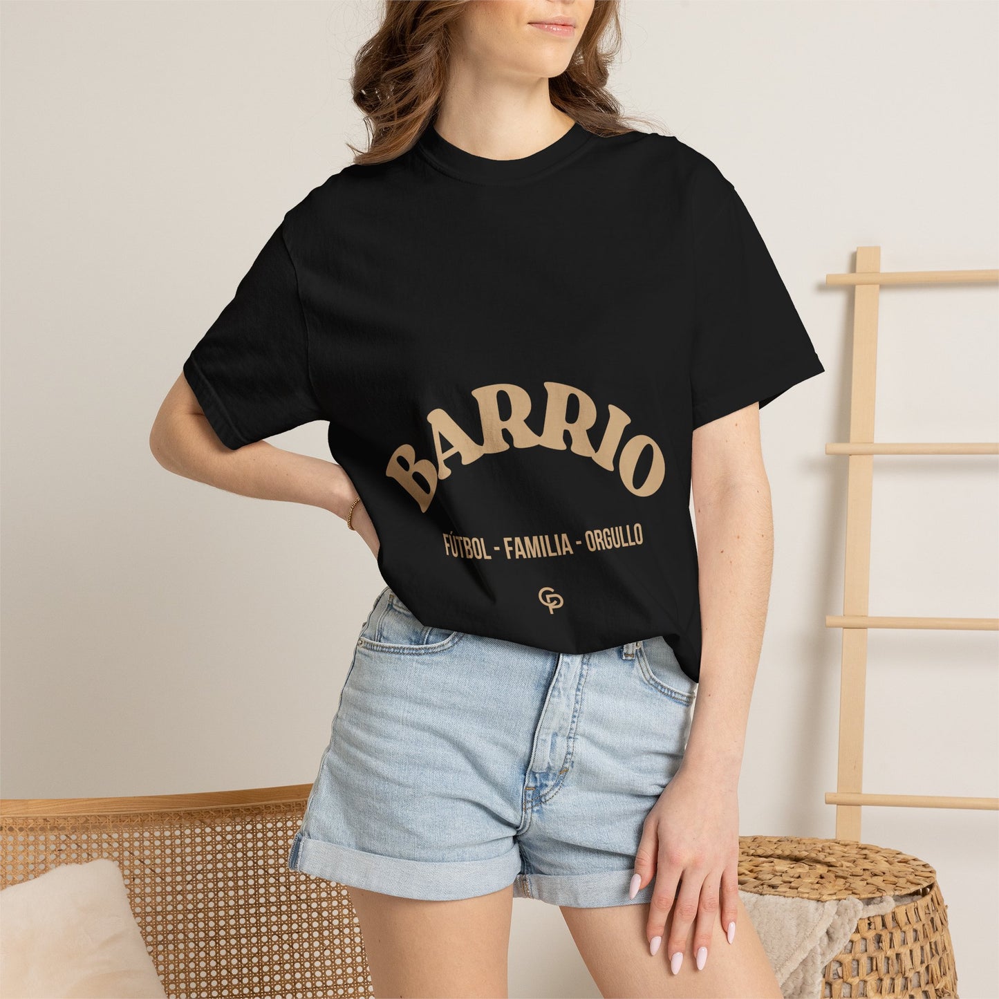 CAMISETA BARRIO. FUTBOL. FAMILIA. ORGULLO.