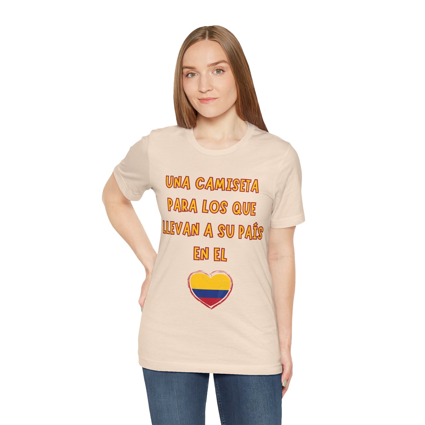 Camiseta COLOMBIA en el ❤️