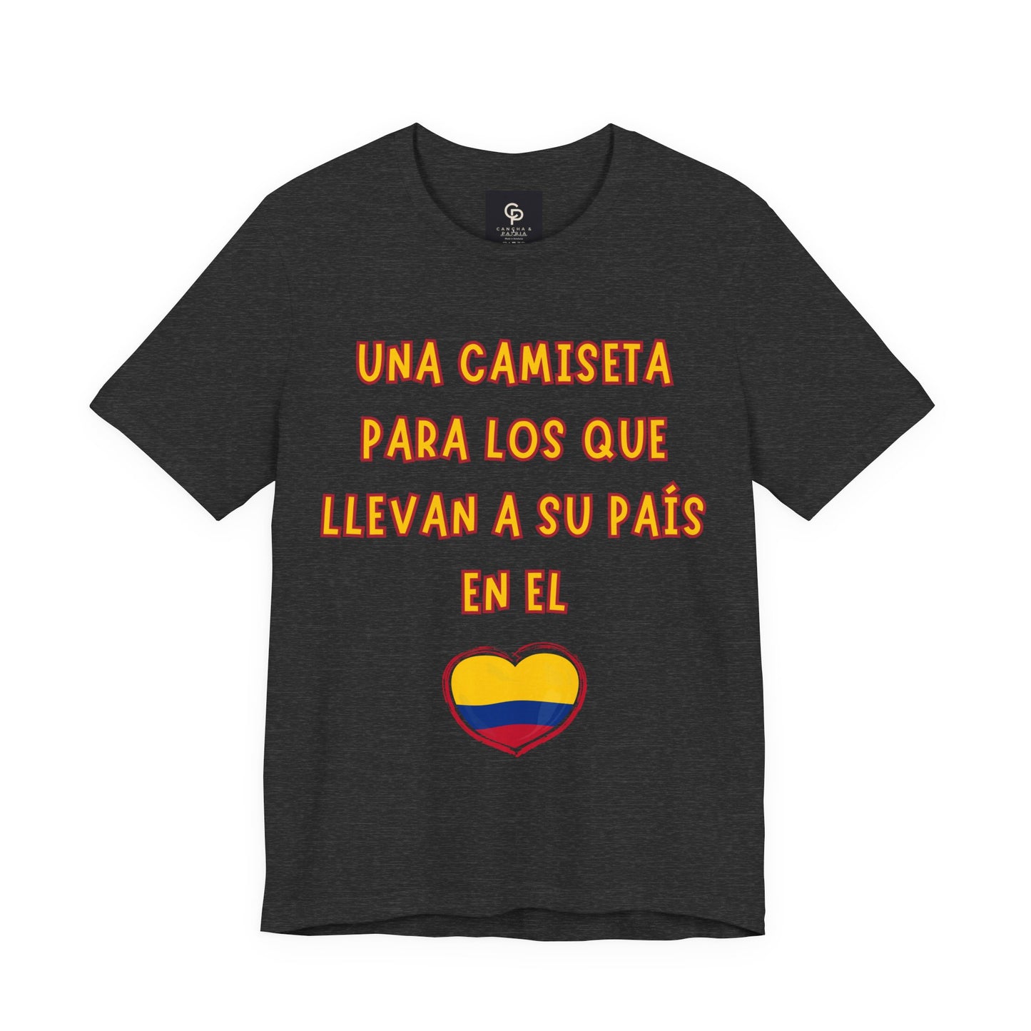 Camiseta COLOMBIA en el ❤️