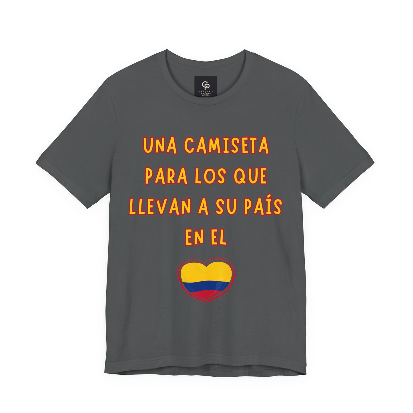 Camiseta COLOMBIA en el ❤️
