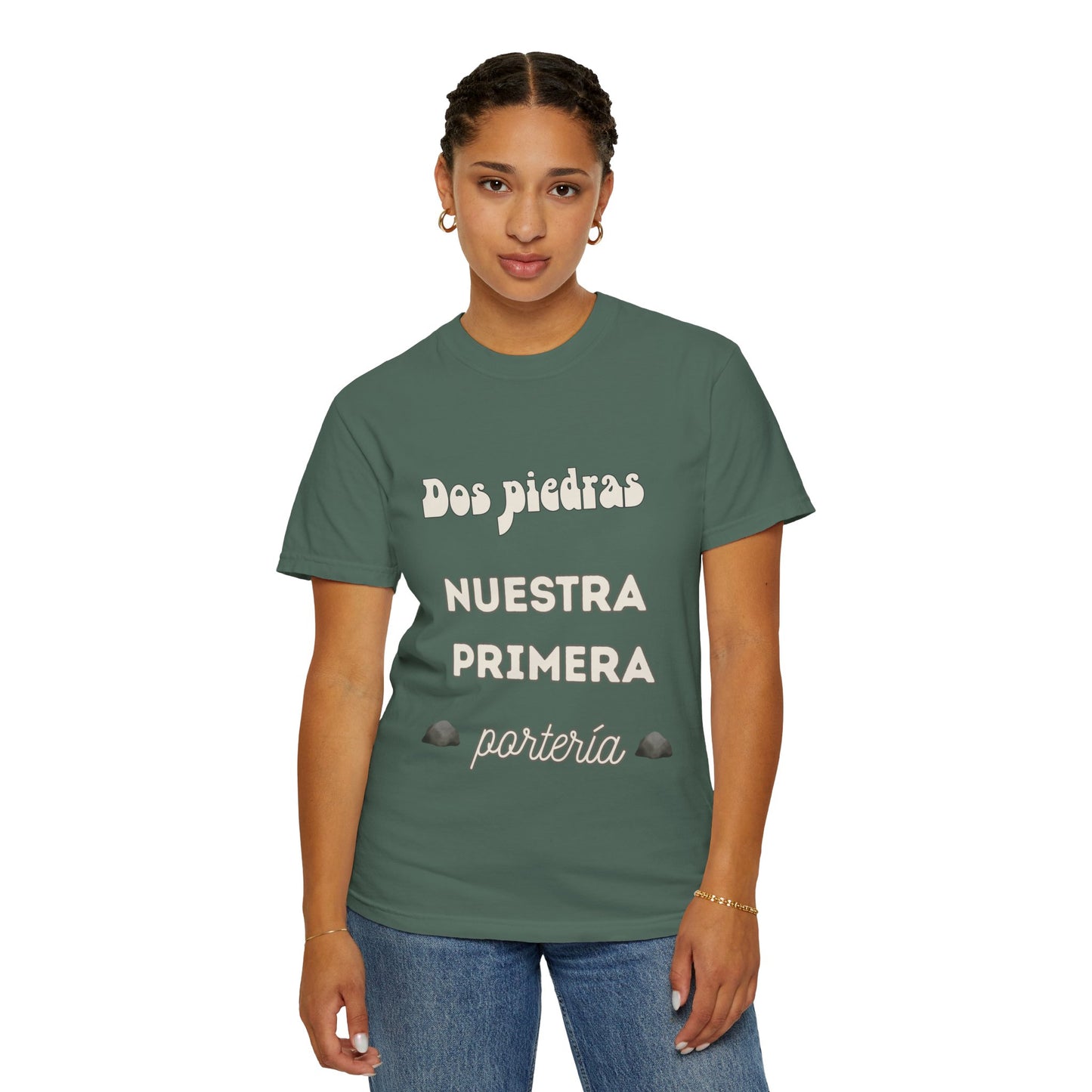 CAMISETA BARRIO - Dos Piedras, NUESTRA PRIMERA PORTERÍA.