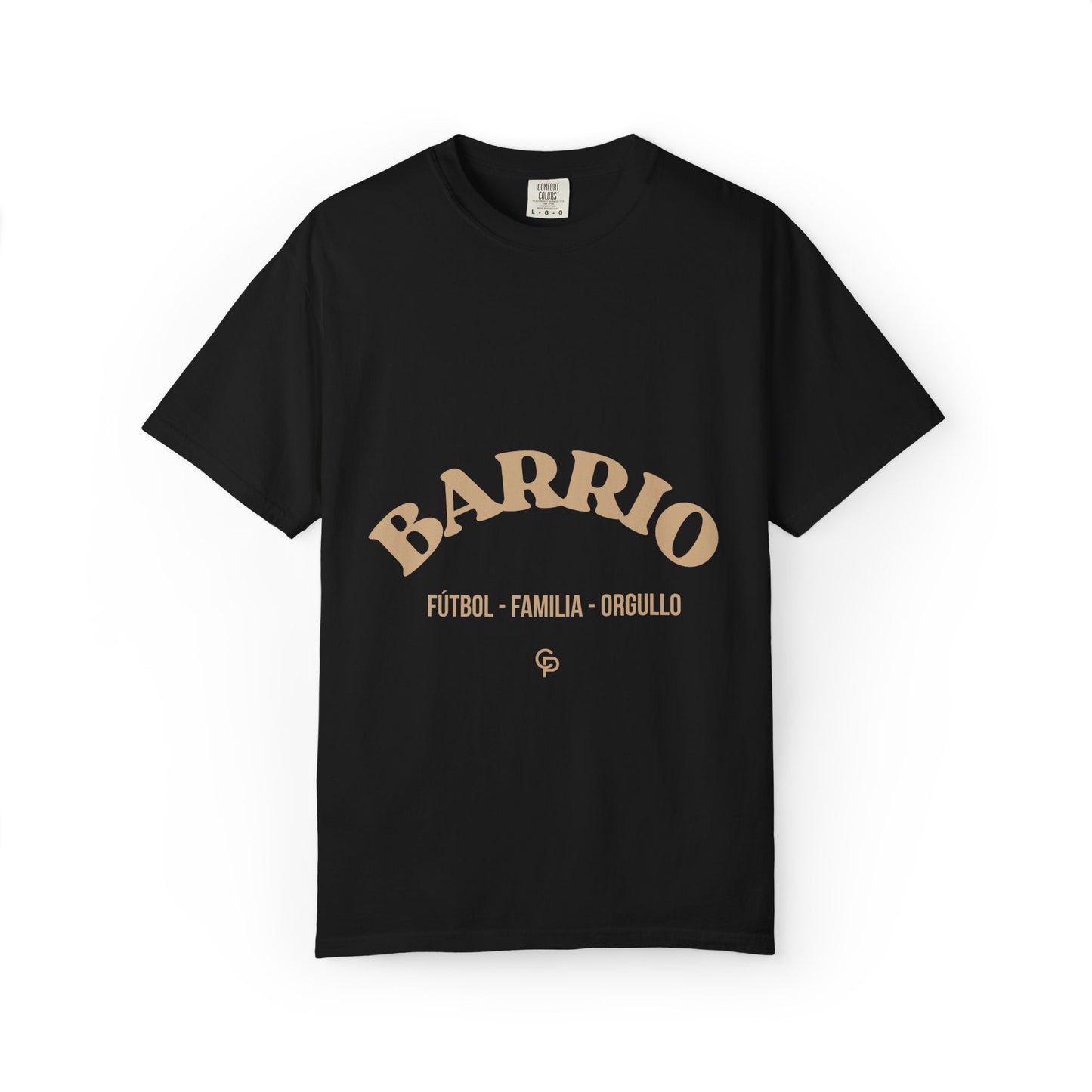 CAMISETA BARRIO. FUTBOL. FAMILIA. ORGULLO.