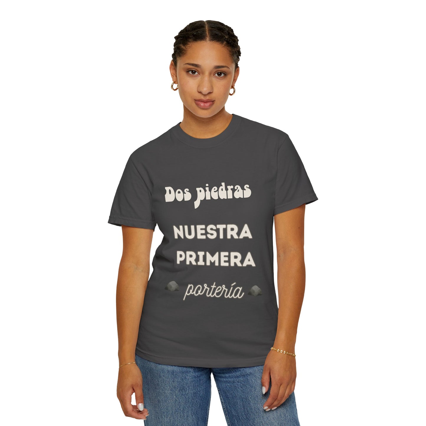 CAMISETA BARRIO - Dos Piedras, NUESTRA PRIMERA PORTERÍA.