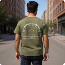 CAMISETA BARRIO | LAS MEJORES HISTORIAS EMPEZARON EN UNA CANCHA